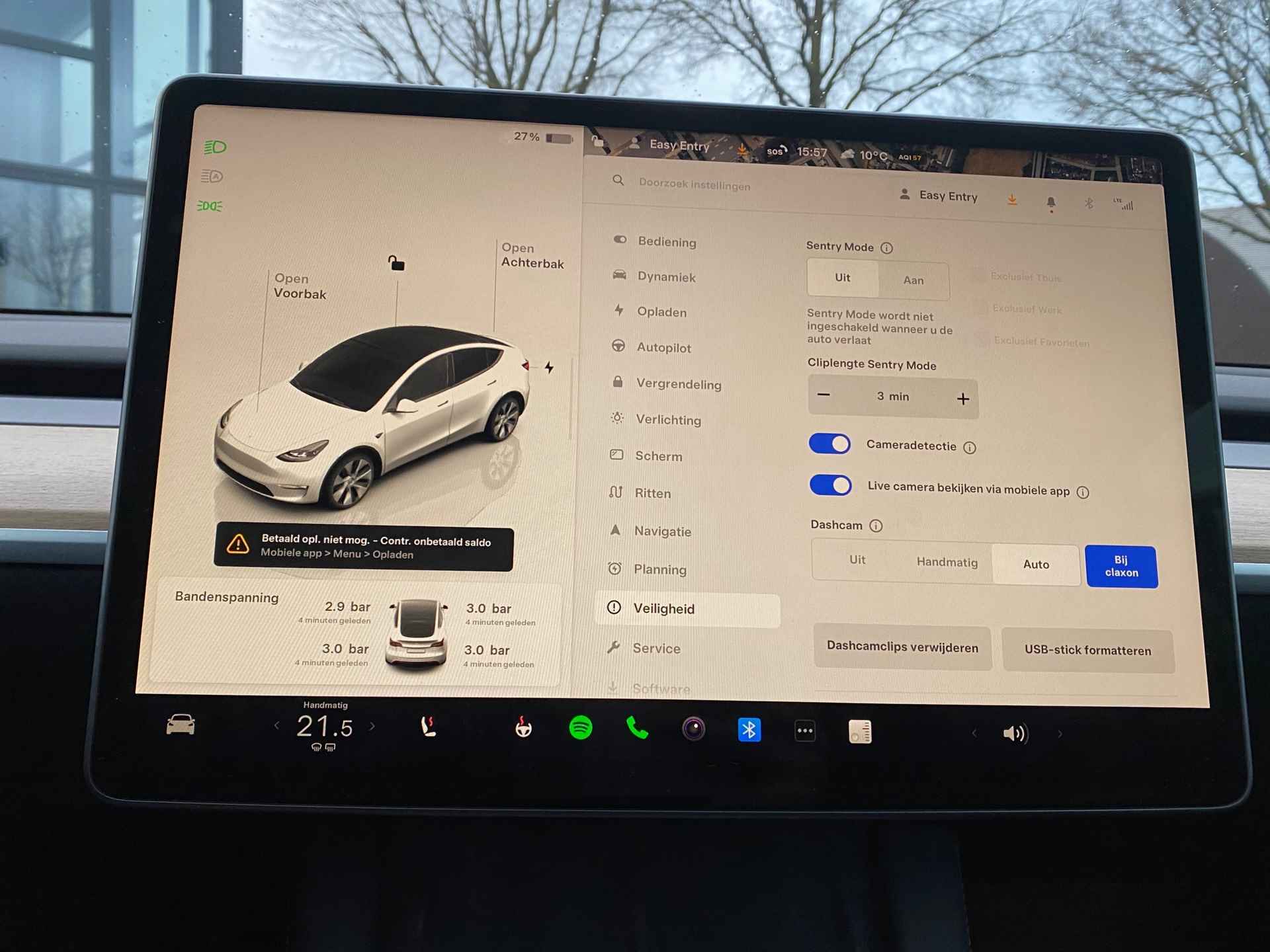 Tesla Model Y Long Range AWD 75 kWh VAN 38.900 VOOR 35.877 EINDEJAARSVOORDEEL 3.023,- | AUTOPILOT | LEDER | PANO | ELEK. KOFFER - 36/40