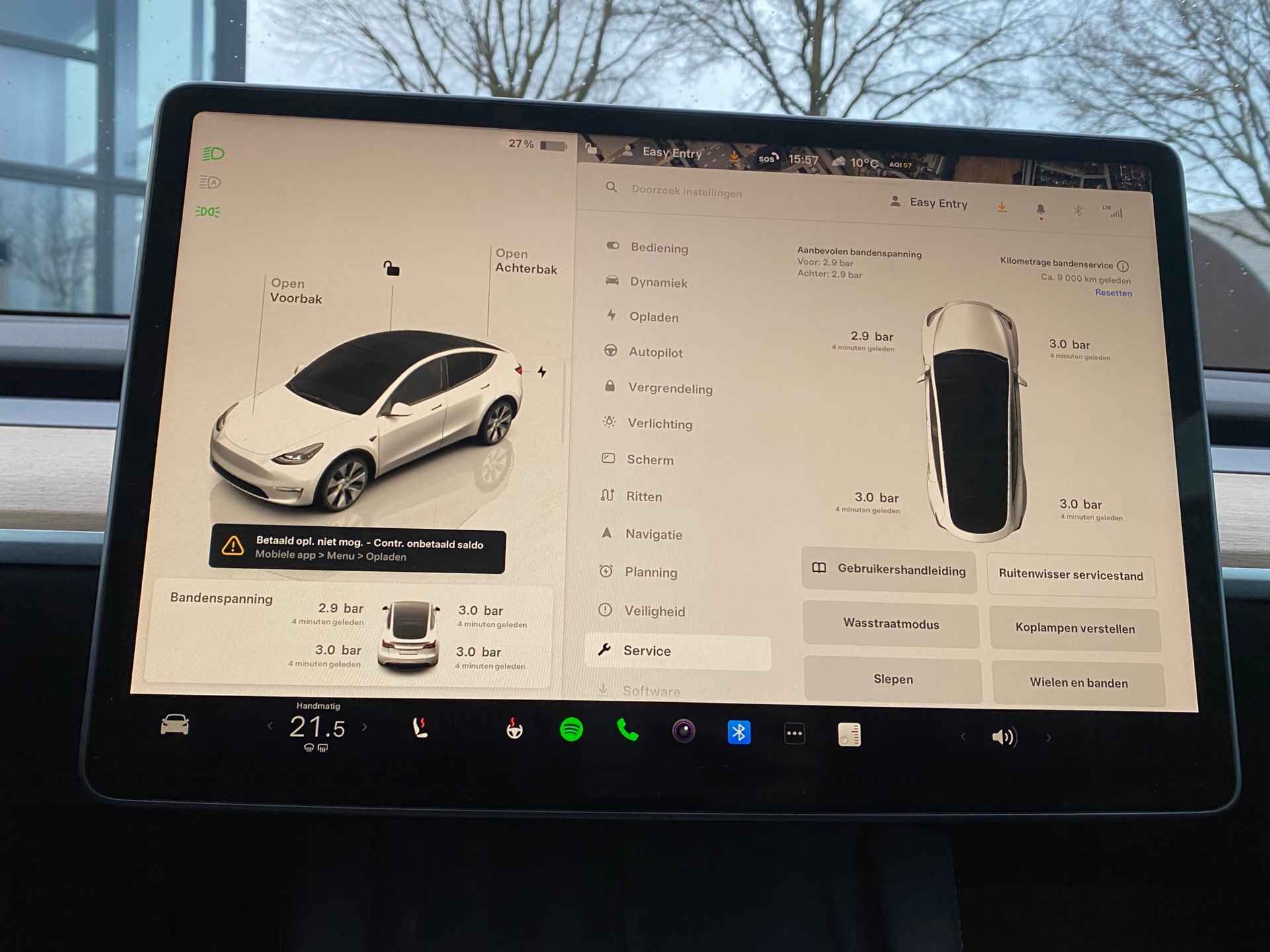 Tesla Model Y Long Range AWD 75 kWh VAN 38.900 VOOR 35.877 EINDEJAARSVOORDEEL 3.023,- | AUTOPILOT | LEDER | PANO | ELEK. KOFFER - 37/40