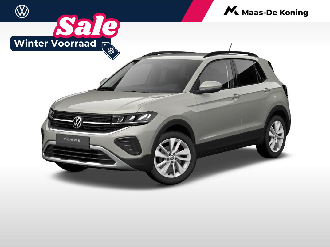 Volkswagen T-Cross Life Edition 1.0 TSI 95 pk 5 versn. Hand · Achteruitrijcamera · Privatelease vanaf €,-359 per maand · Incl. inruilvoordeel ·