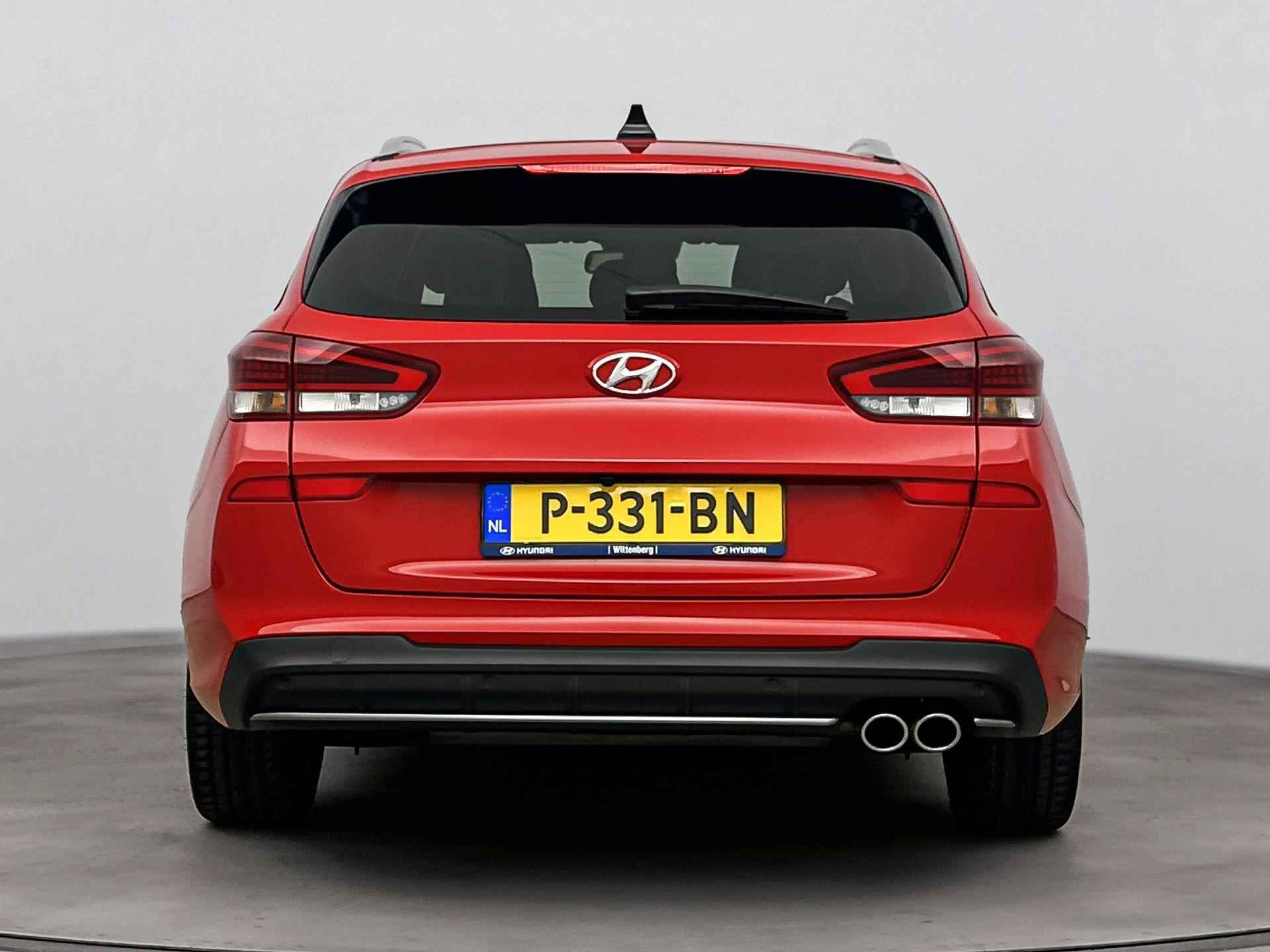 Hyundai i30 Wagon 1.5 T-GDi N-Line Sky | Panoramadak | Sportstoelen | Memory | 18" Lm-wielen | Stoelverwarming | Navigatie | - 7/31