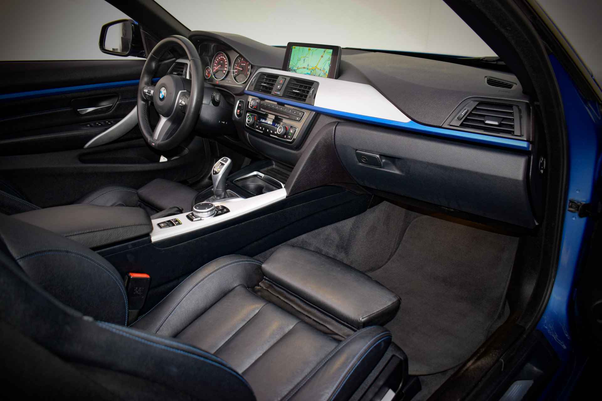 BMW 4 Serie Cabrio 420iA M-SPORT Edition FULL LED/AIRSCARF/MEMORY/CAMERA/LEDER/STOELVERW./HIFI/KEYLESS/LMV - 21/29