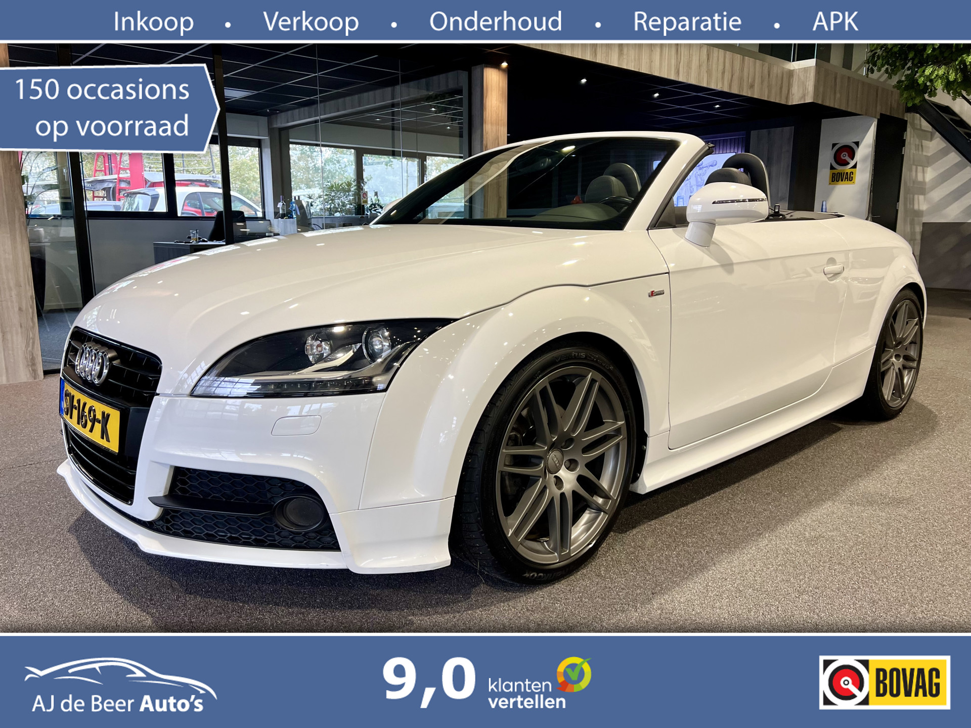 Audi TT Roadster 1.8 TFSI Pro Line S-Line Leder | Bose | Navigatie | Stoelverwarming | Nieuwstaat