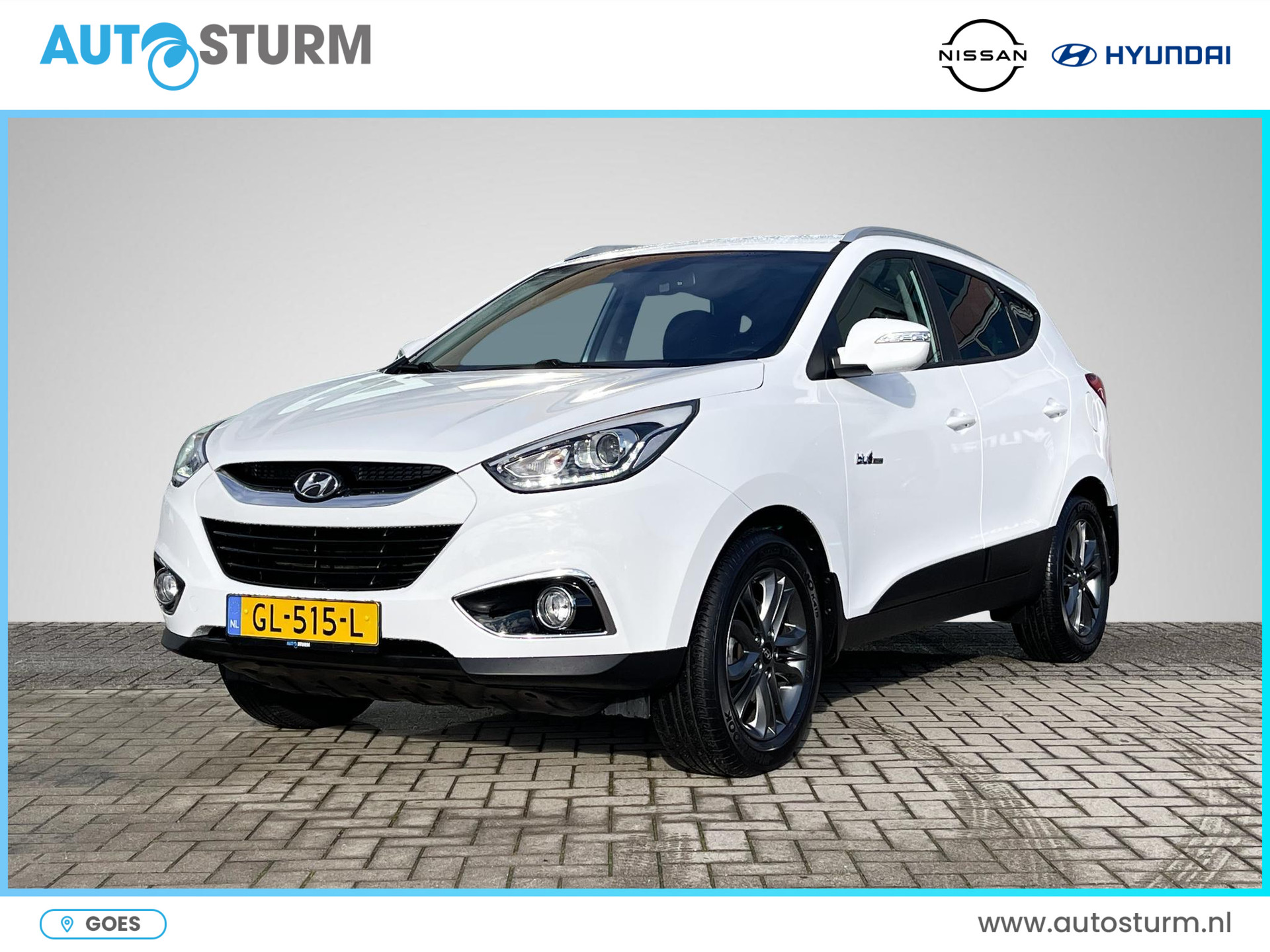 Hyundai ix35 1.6i GDI Go! | Navigatie | Camera | Stoelverwarming | ½ Leder | Park. Sensor | Cruise & Climate Control | Rijklaarprijs!