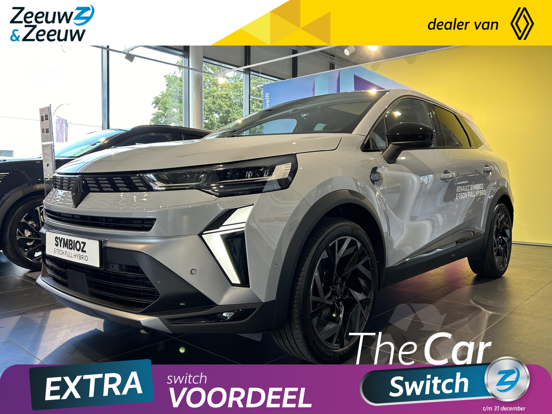 Renault Symbioz 1.6 E-Tech hybrid 145 esprit Alpine | Nu uit voorraad leverbaar en profiteer van €1500,- extra Zeeuw & Zeeuw korting! |