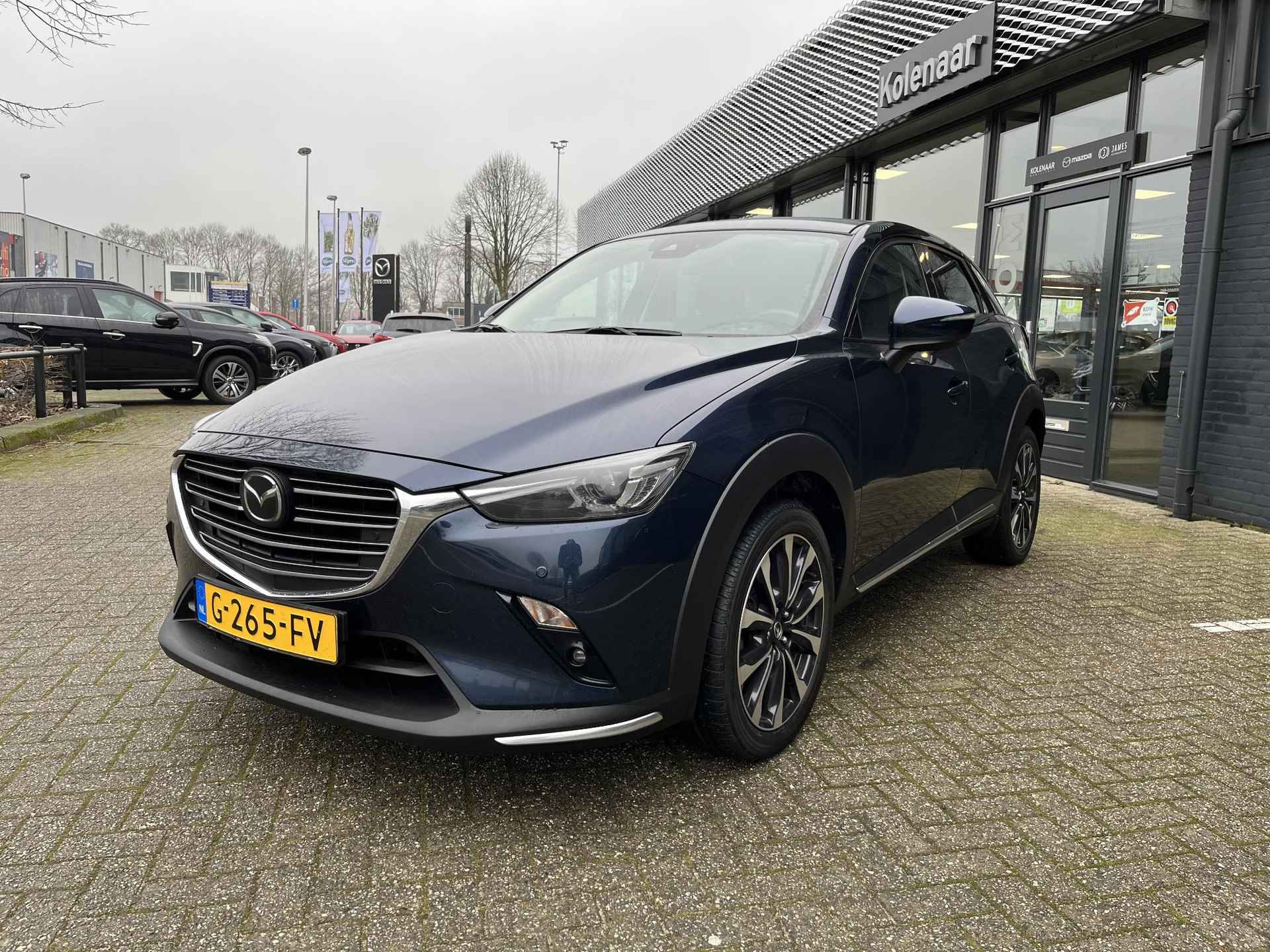 Mazda CX-3 Automaat 2.0 Sky-G 120 GT-M /1e eigenaar/Dealeronderhouden/Navi/Airco/Keyless/DAB/Adaptive/Achteruitrijcamera - 3/28