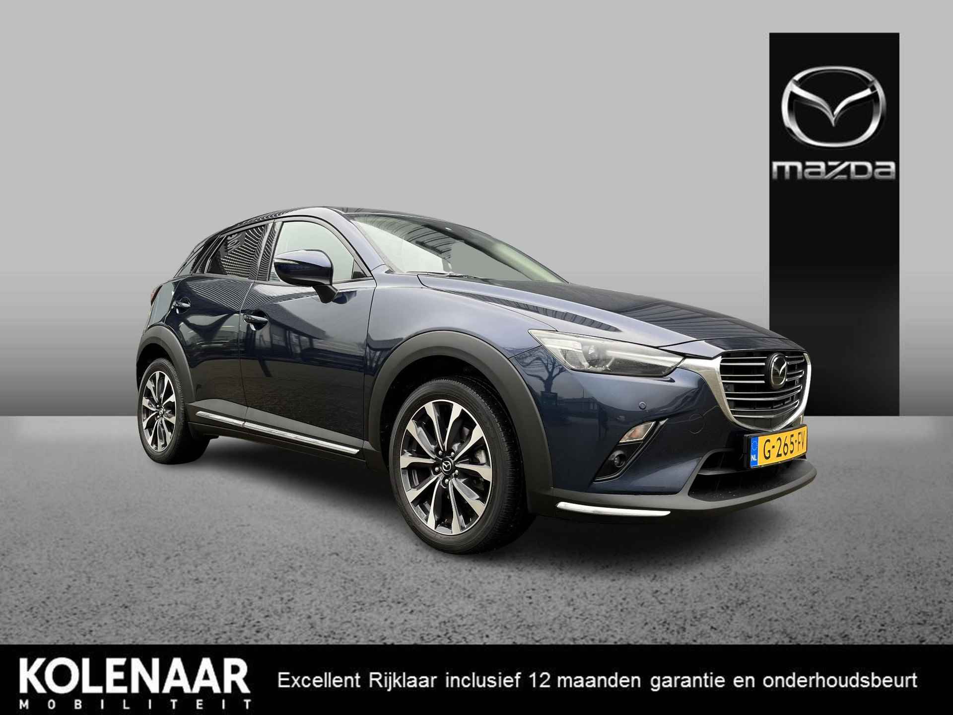 Mazda CX-3 Automaat 2.0 Sky-G 120 GT-M /1e eigenaar/Dealeronderhouden/Navi/Airco/Keyless/DAB/Adaptive/Achteruitrijcamera