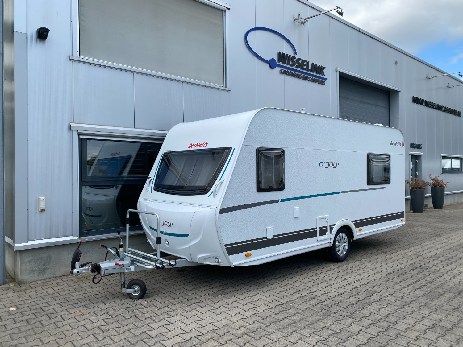 Dethleffs C’Joy 460 LE ENKELE BEDDEN MOVER ZAKLUIFEL