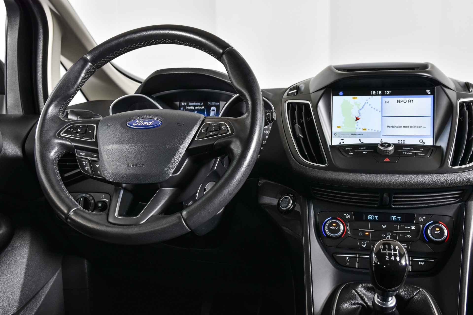 Ford Grand C-Max 1.0 125 PK Titanium 7p. | Cruise | PDC | NAV + App. Connect | ECC | LM 16" | - 37/50