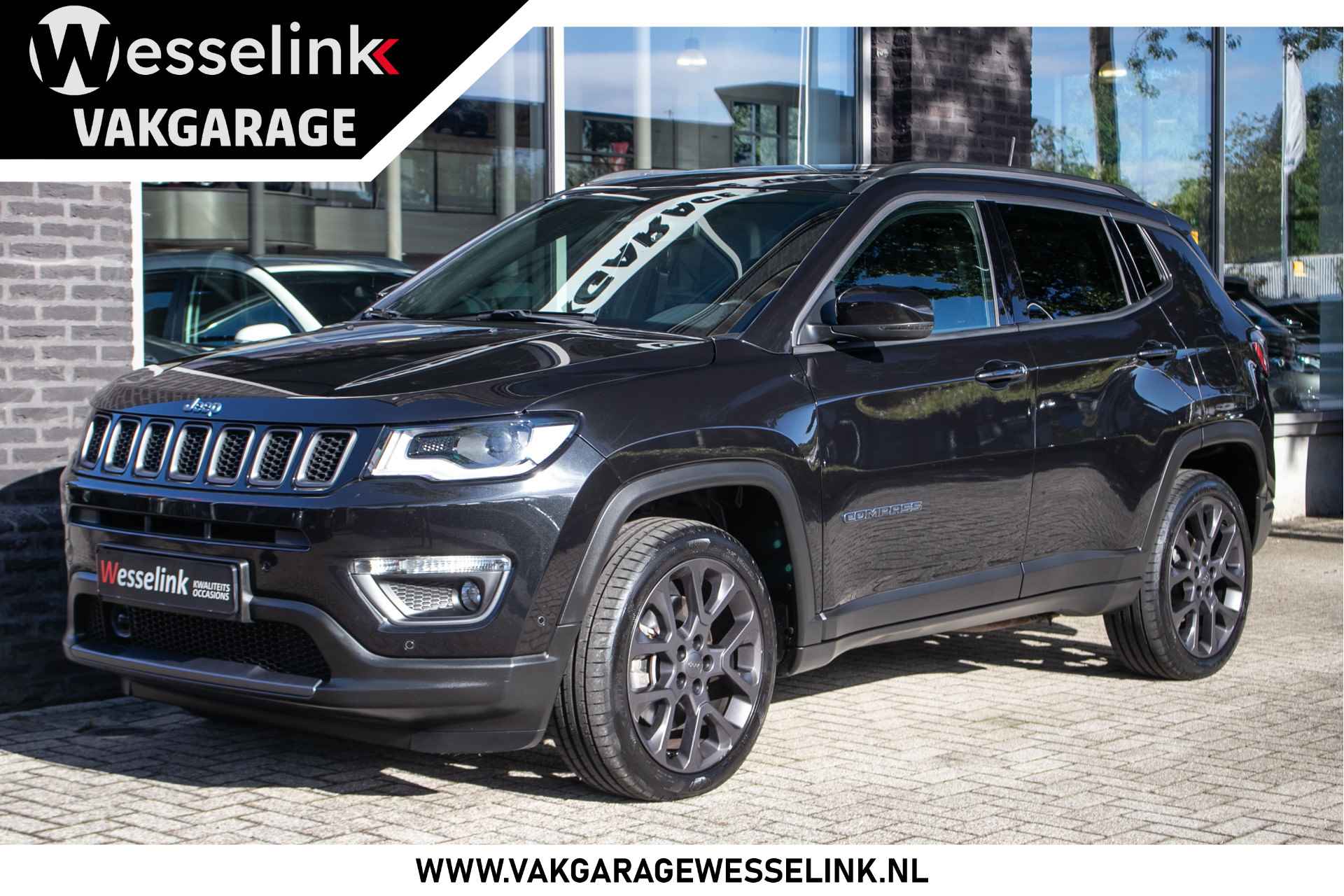 Jeep Compass 4xe 240 Plug-in Hybrid Electric S - All-in rijklrprs | Leder | Trekhaak | Schuifdak - 1/48