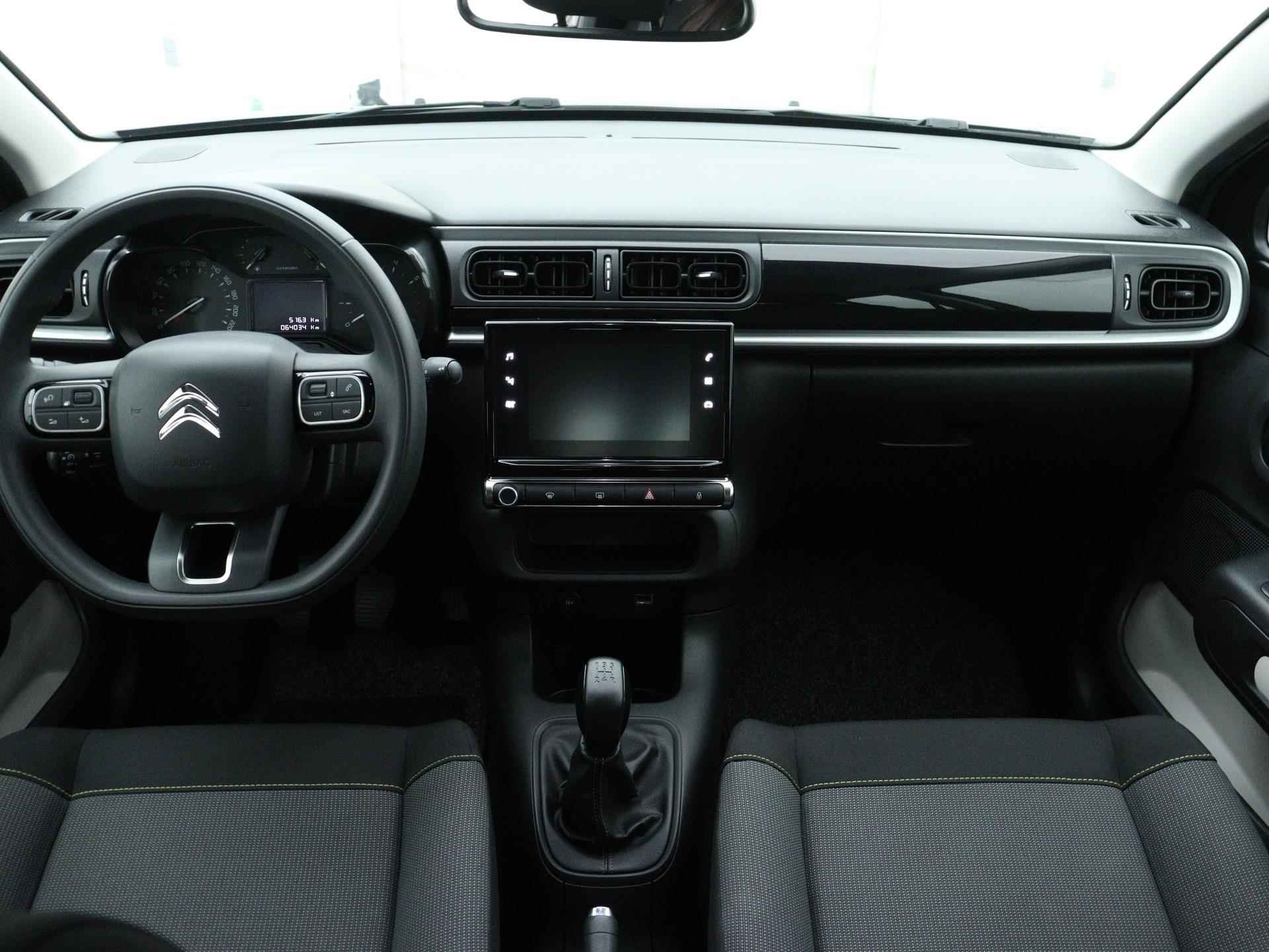 Citroen C3 Feel Edition 82pk | Navigatie | Climate Control | Cruise Control | Parkeersensoren | Apple Carplay / Android Auto | Bluetooth | Automatisch dimlicht | Regensensor | Afwijkende dakkleur | - 12/32