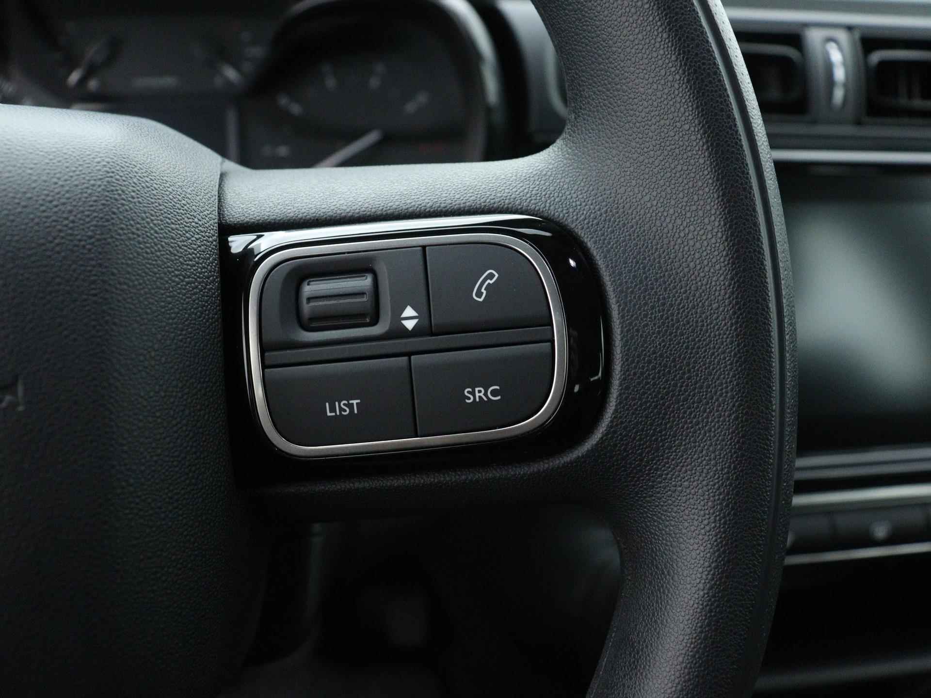 Citroen C3 Feel Edition 82pk | Navigatie | Climate Control | Cruise Control | Parkeersensoren | Apple Carplay / Android Auto | Bluetooth | Automatisch dimlicht | Regensensor | Afwijkende dakkleur | - 19/32