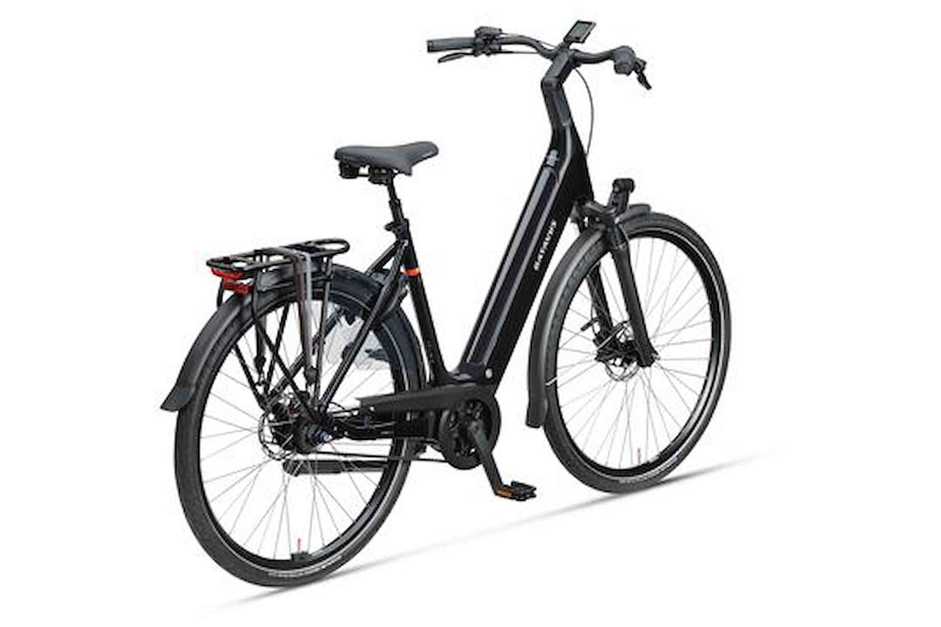 BATAVUS Finez E-Go Power Exclusiv Dames Zwart Glans 53cm 2025 - 7/8