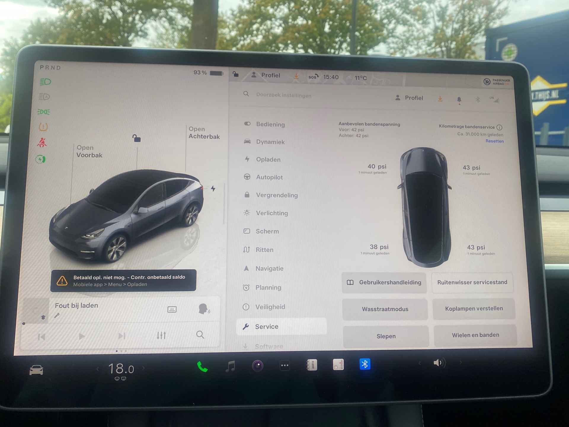 Tesla Model Y Long Range AWD 75 kWh | AUTOPILOT | LEDER | TESLA GARANTIE T/M 2-2026 - 27/29