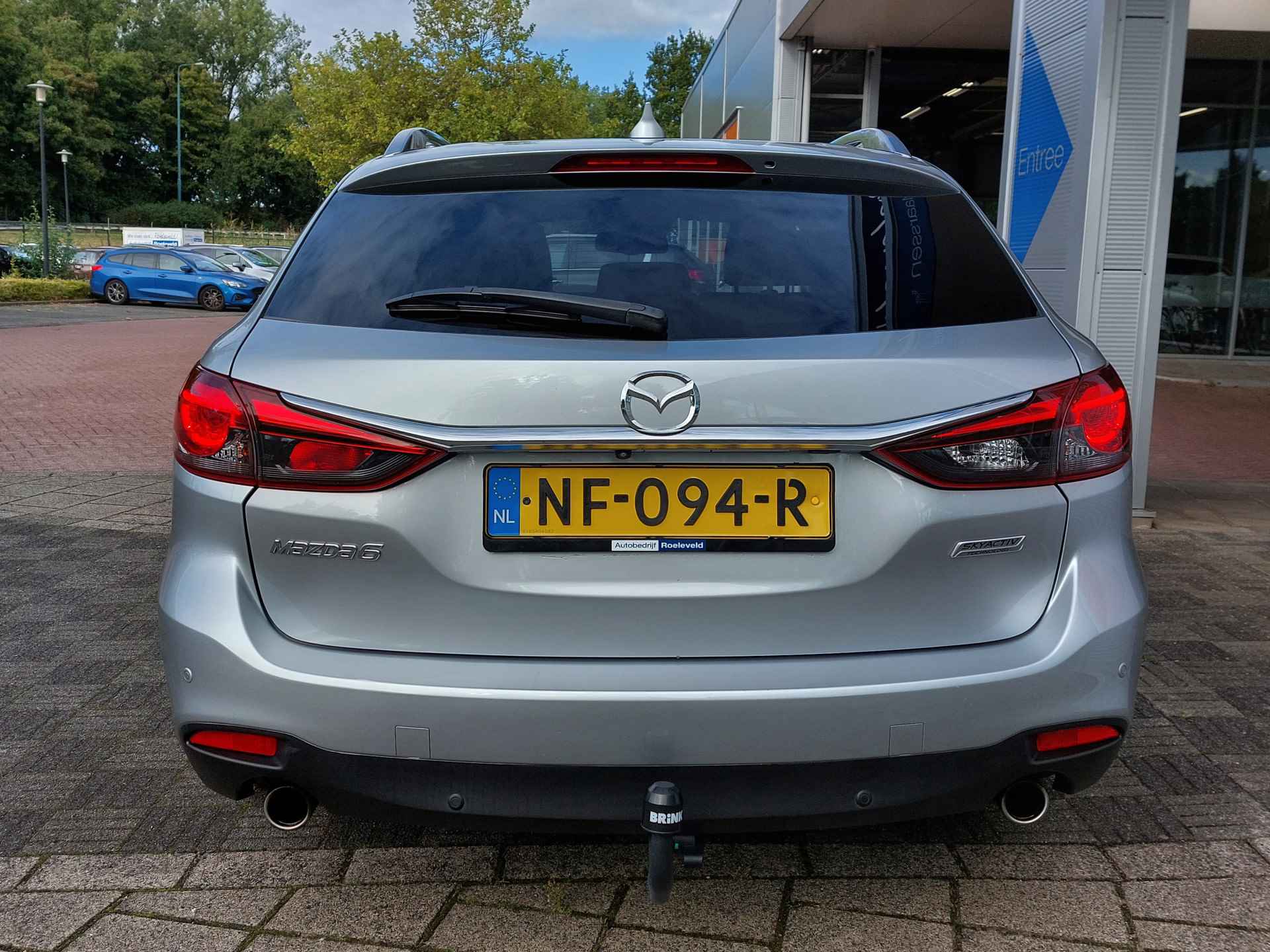 Mazda 6 Sportbreak 2.0 SkyActiv-G 165pk Skylease GT Limited | Navi | BOSE Sound | Schuifdak | Leder+Verwarmd+Elek.Verstel | Keyless Entry | Pdc V+A+Camera | Dodehoek+Rijstrooksensor | 19''lm | Trekhaak - 6/50