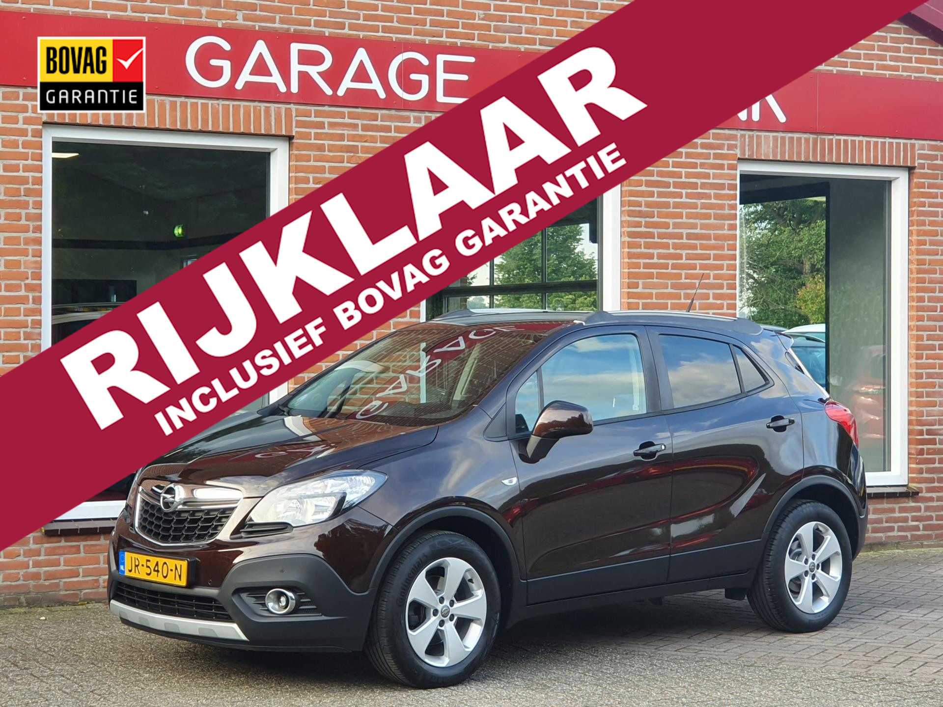 Opel Mokka 1.4 T Edition 140PK 5drs climate, cruise, navi, lmv, pdc, usb, dab, trekhaak RIJKLAAR bij viaBOVAG.nl