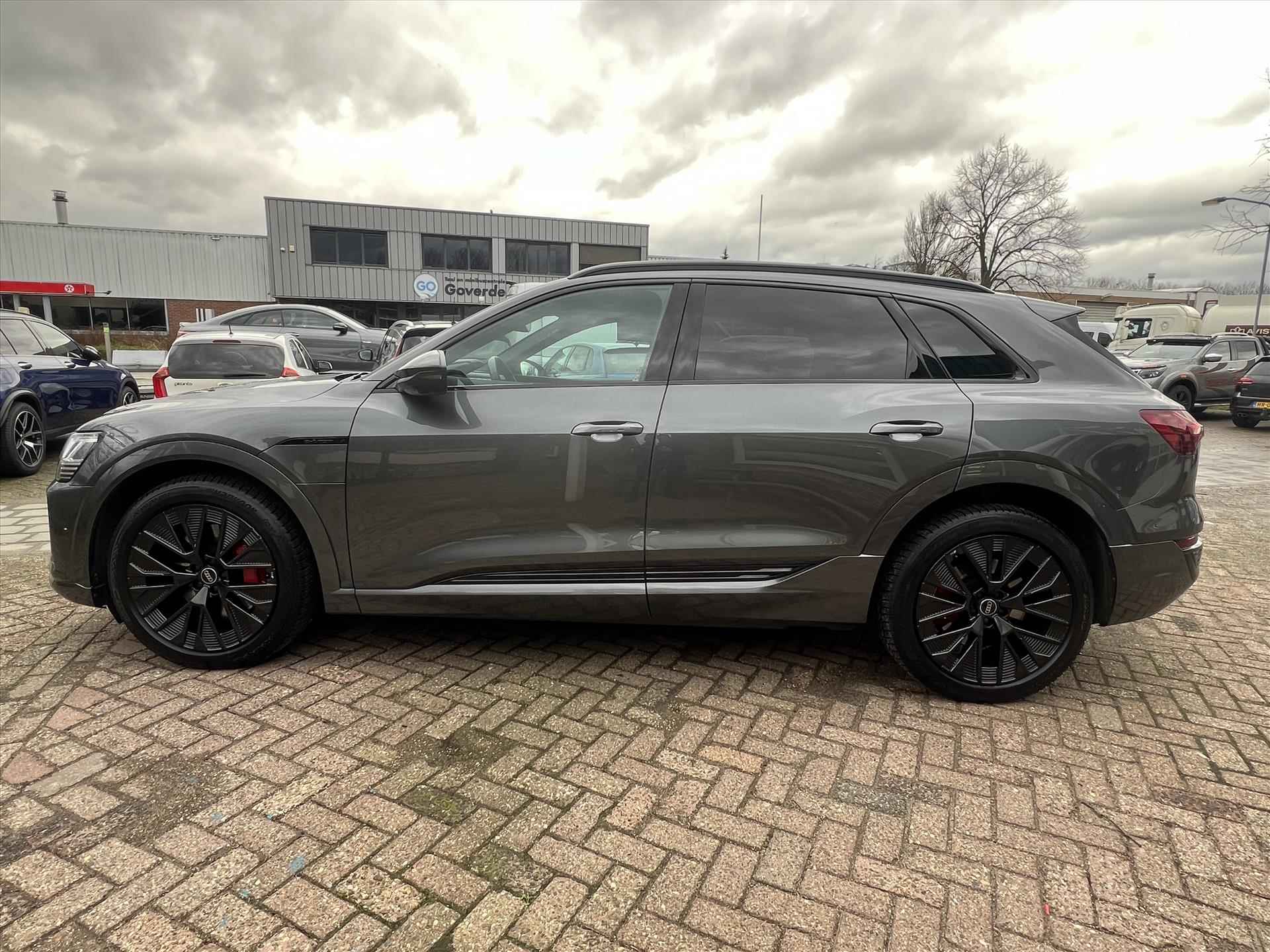 Audi Q8 E-Tron 55 quattro 115kWh 408pk S Edition, Pano, VOL, BTW - 6/25