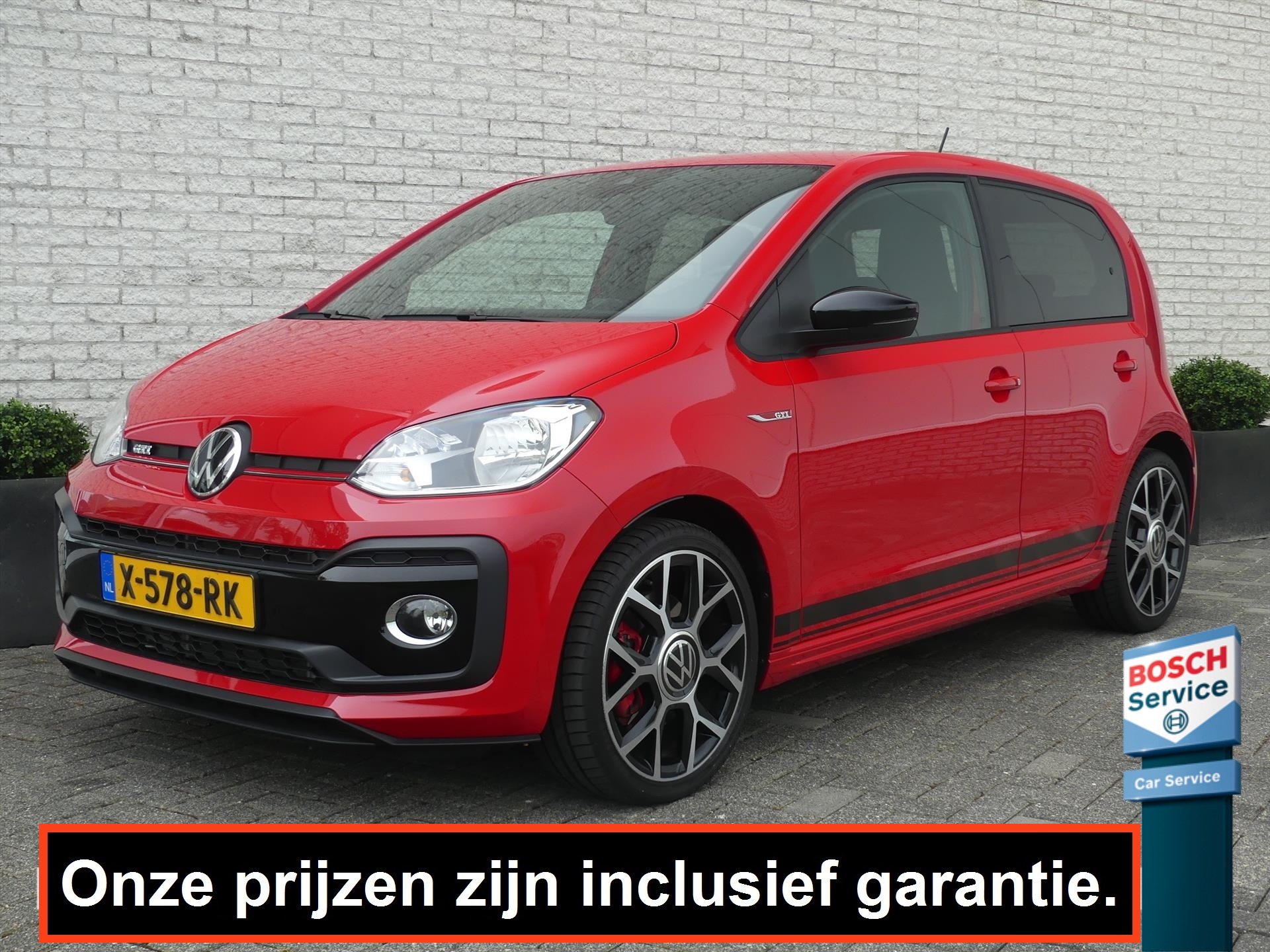 Volkswagen Up! 1.0 TSI GTI 116PK CAMERA/CRUISE/CLIMATE/LMV17''/STOELVERW.