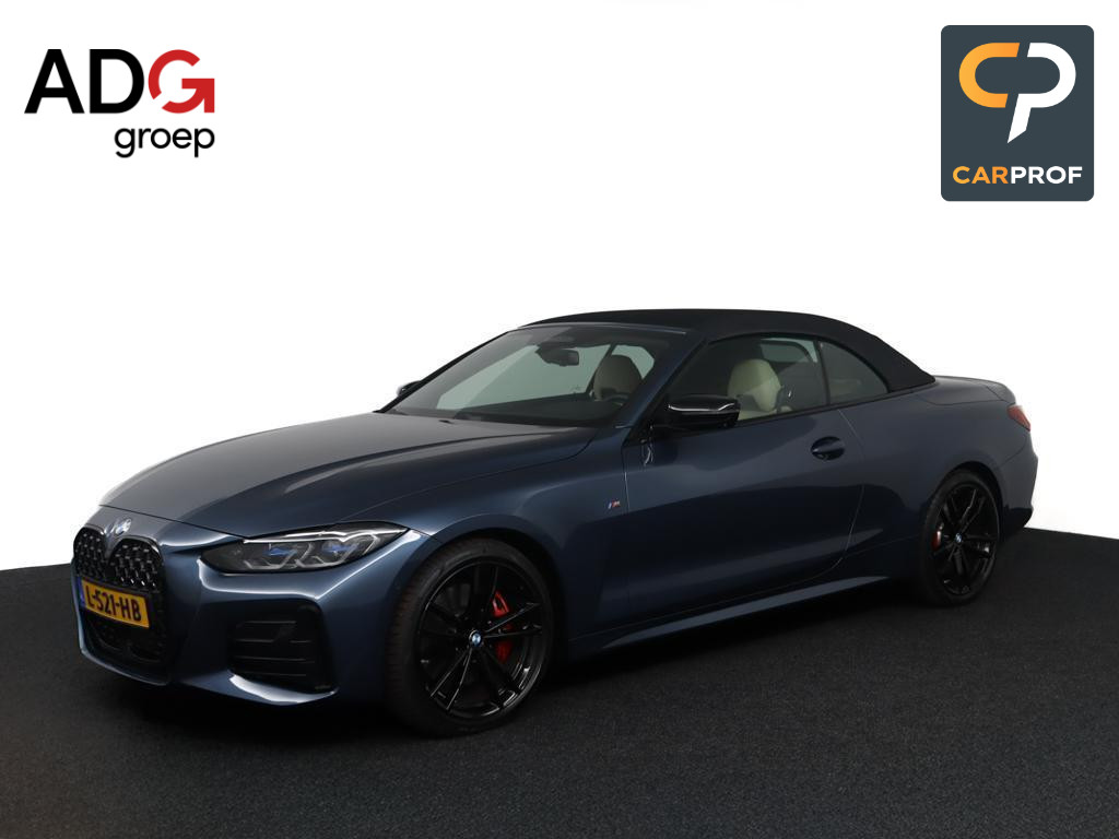 BMW 4-serie Cabrio M440i xDrive High Executive | Air Collar | Stoelverwarming | Adaptief onderstel | Zeer luxe! |