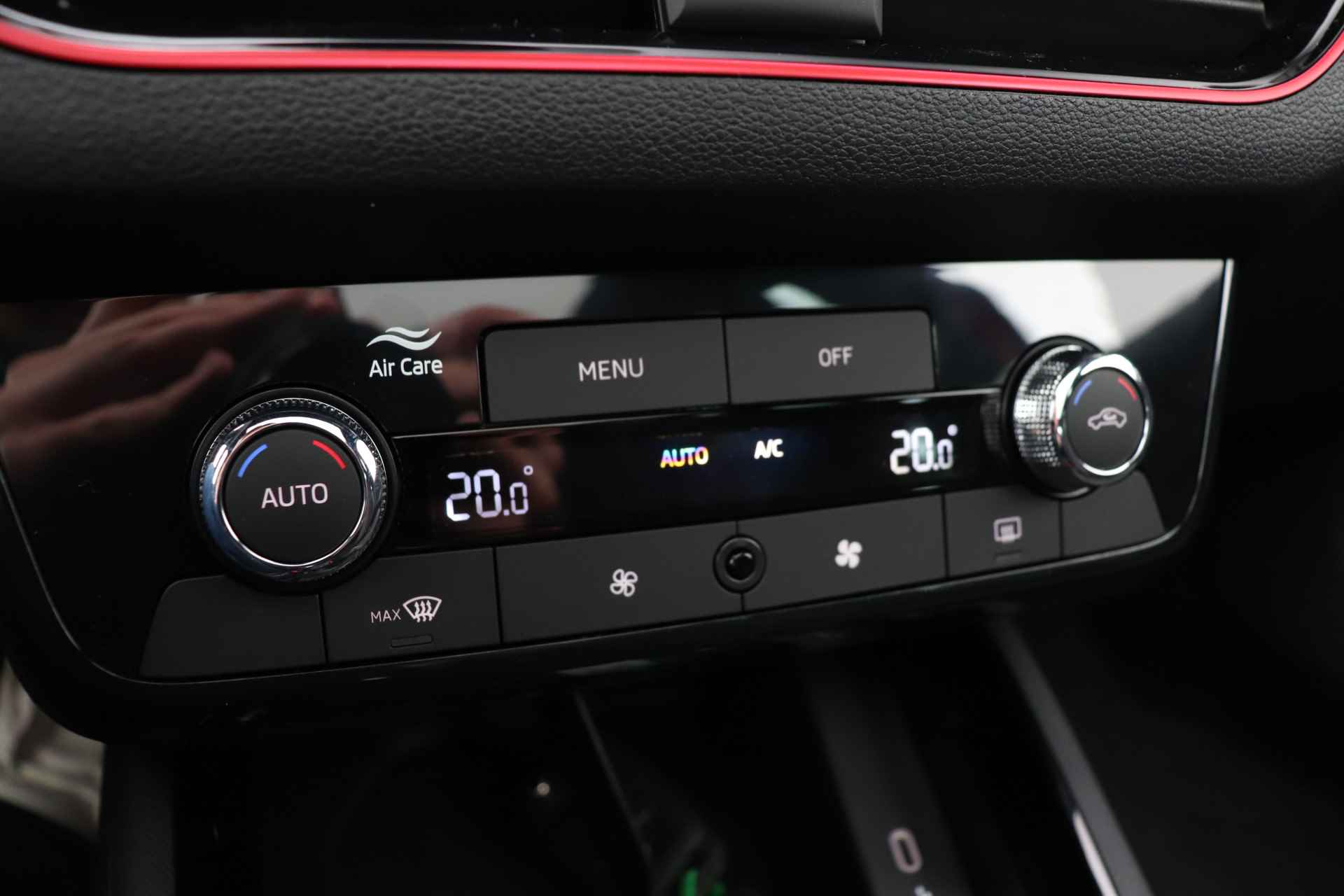 Škoda Kamiq 1.0 TSI Monte Carlo | Facelift | Navigatie | LED | Elektrische achterklep | Adaptieve cruise control | Virtual cockpit | Panoramadak - 22/31