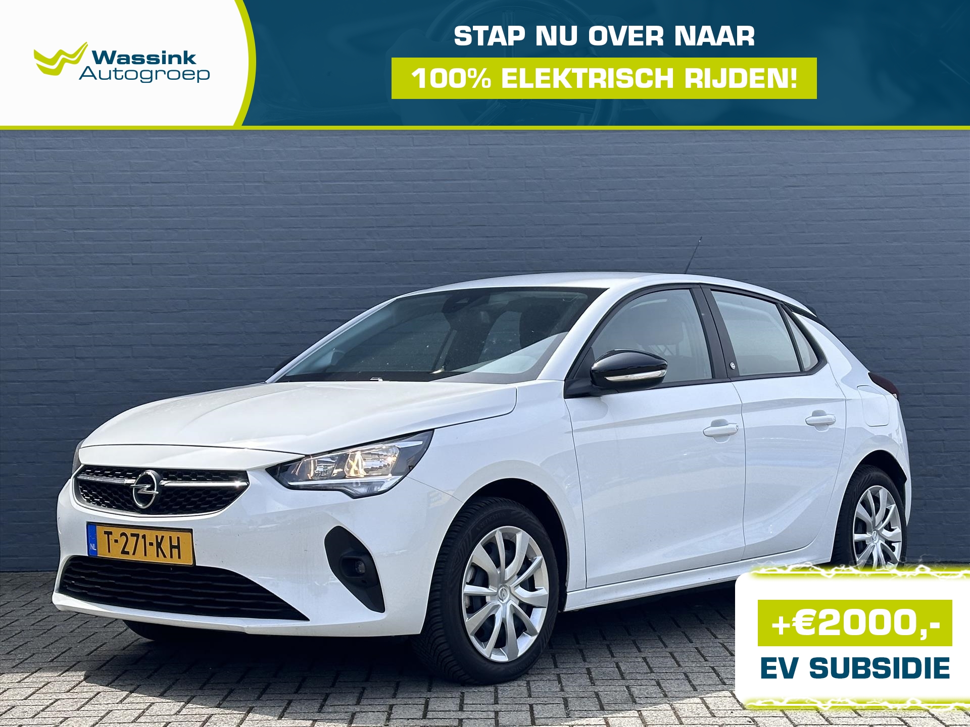 Opel Corsa Electric  | € 2000,- EV Subsidie mogelijk | Electric Corsa-E 50kWh   Level 2 | Navigatie | Parkeerhulp | Climate Control | Cruise Control |