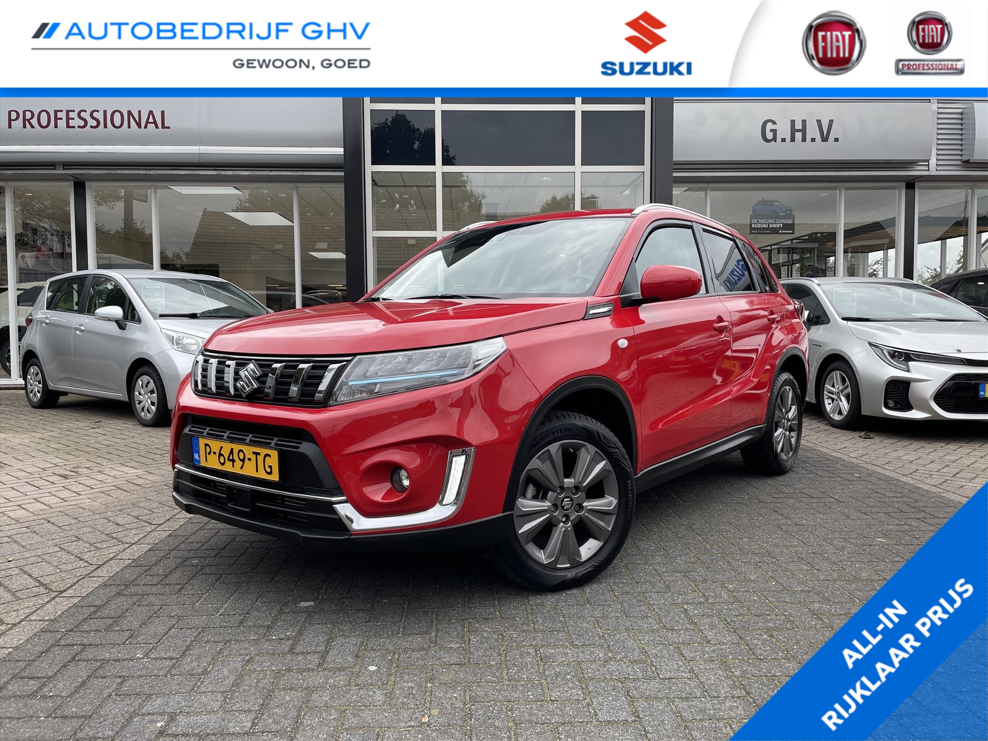 Suzuki Vitara 1.4 Boosterjet 129pk Smart Hybrid Select