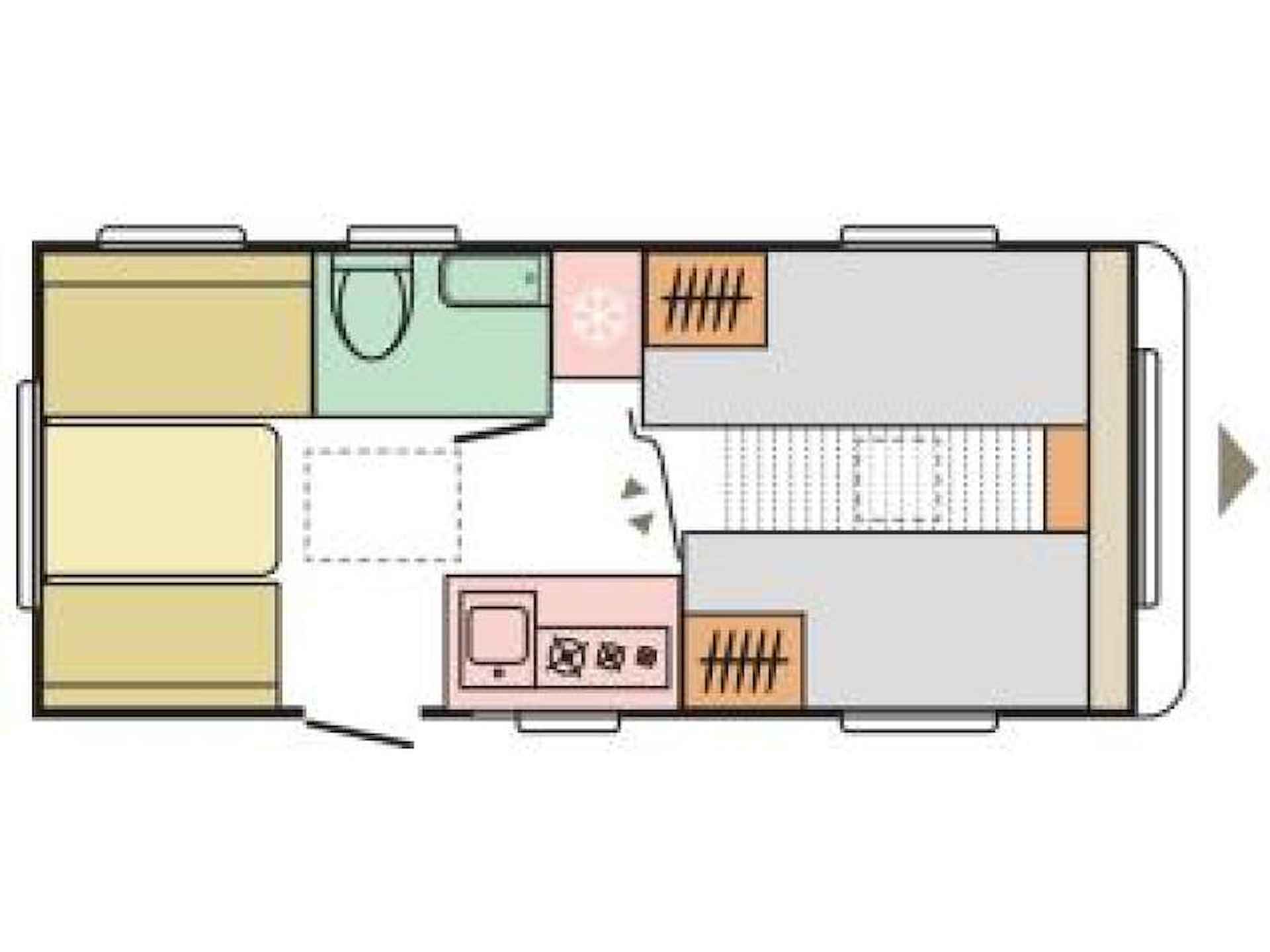 Adria Aviva 492 UL ENKELE BEDDEN / 2025 - 6/7