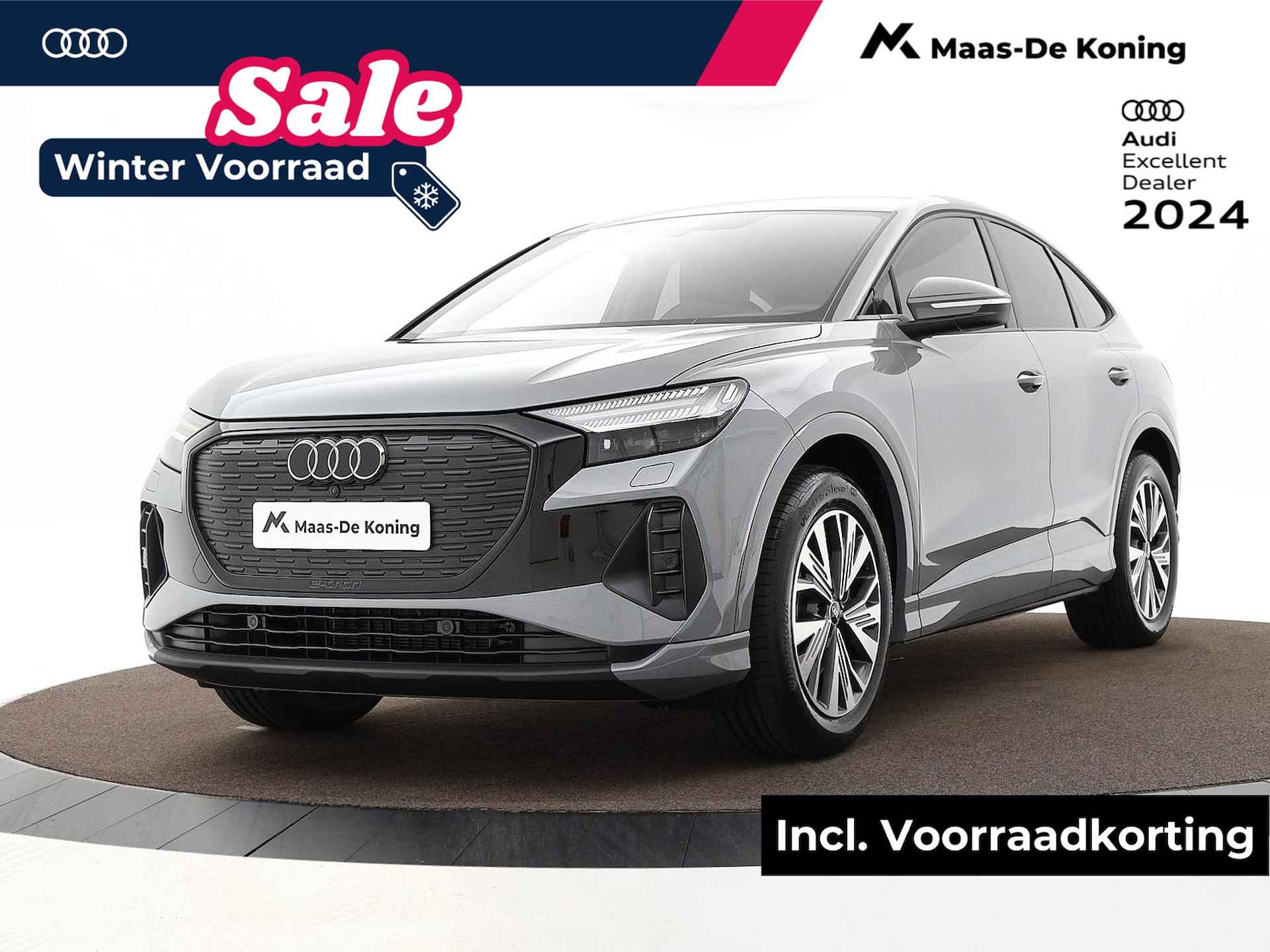 Audi Q4 Sportback e-tron Advanced edition e-tron 45 210kW/286pk 82Kwh Sport Comfort pakket- Privacyglas - Assistentie pakket plus - 1/30