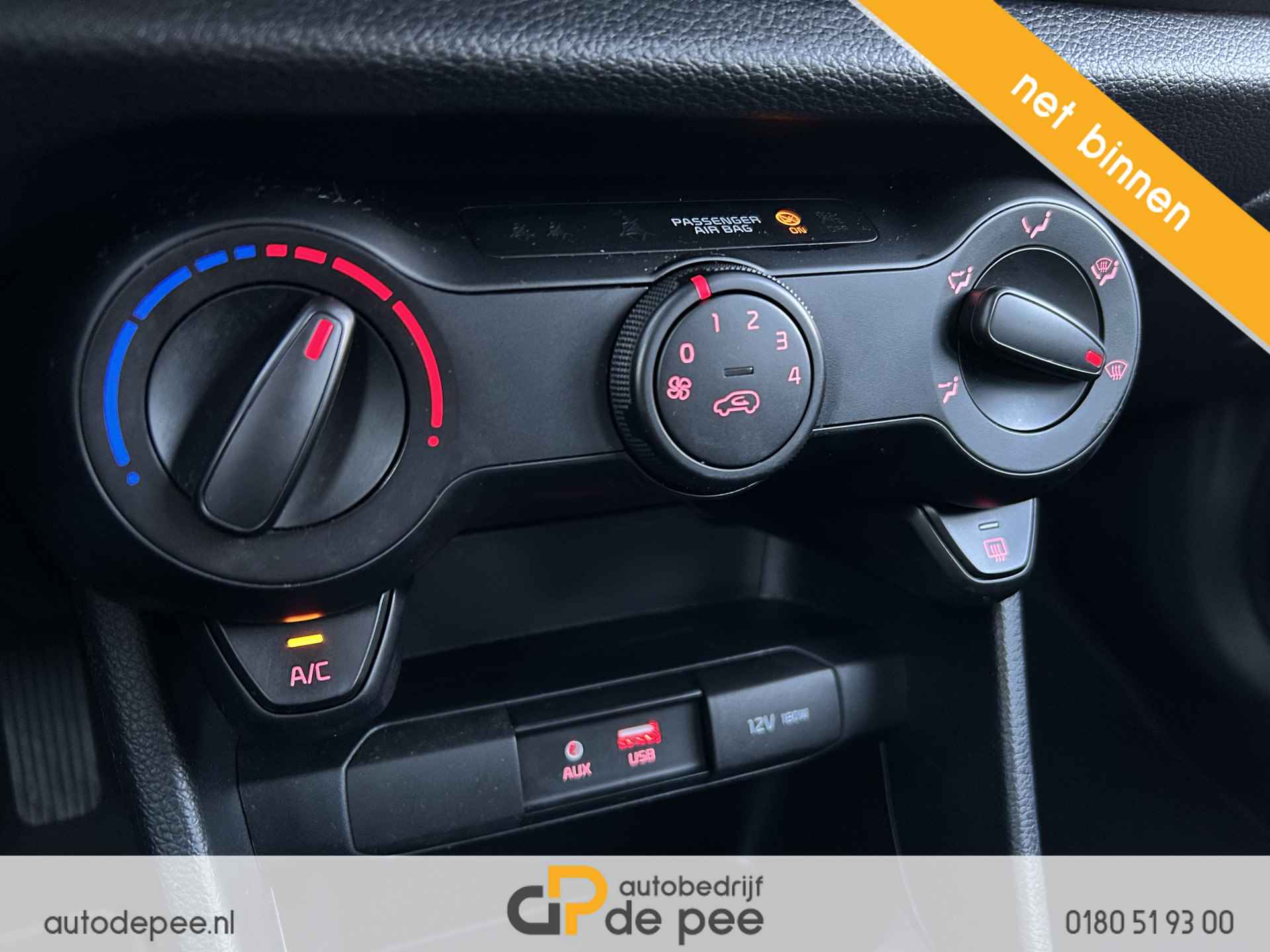 Kia Picanto 1.0 CVVT EconomyPlusLine GARANTIE/5-DEURS/AIRCO/BLUETOOTH/RADIO-USB/EL.RAMEN rijklaarprijs! - 5/15