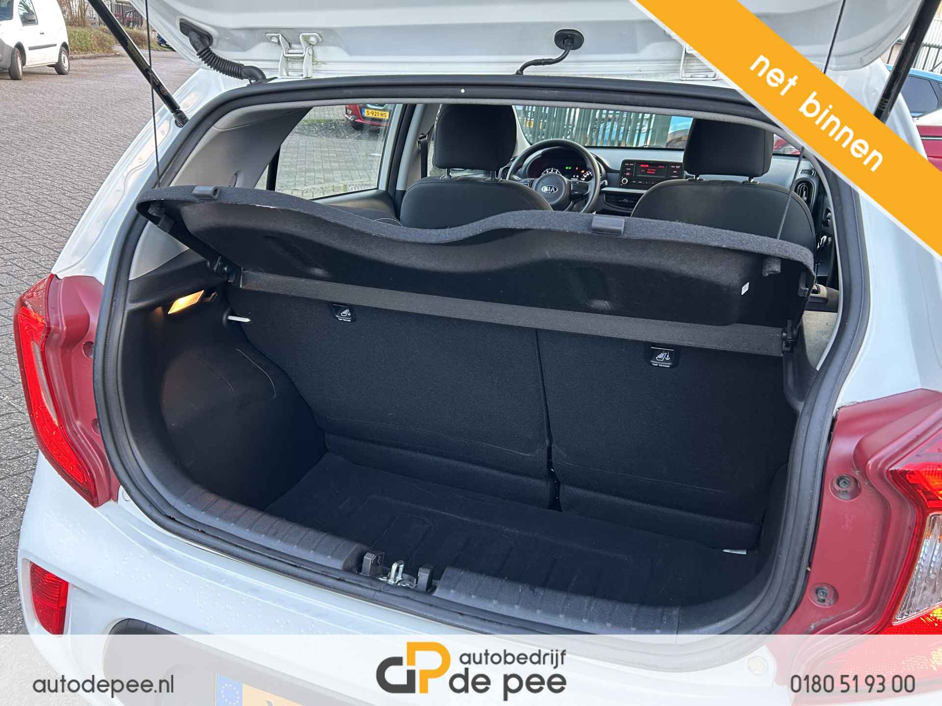 Kia Picanto 1.0 CVVT EconomyPlusLine GARANTIE/5-DEURS/AIRCO/BLUETOOTH/RADIO-USB/EL.RAMEN rijklaarprijs! - 11/15