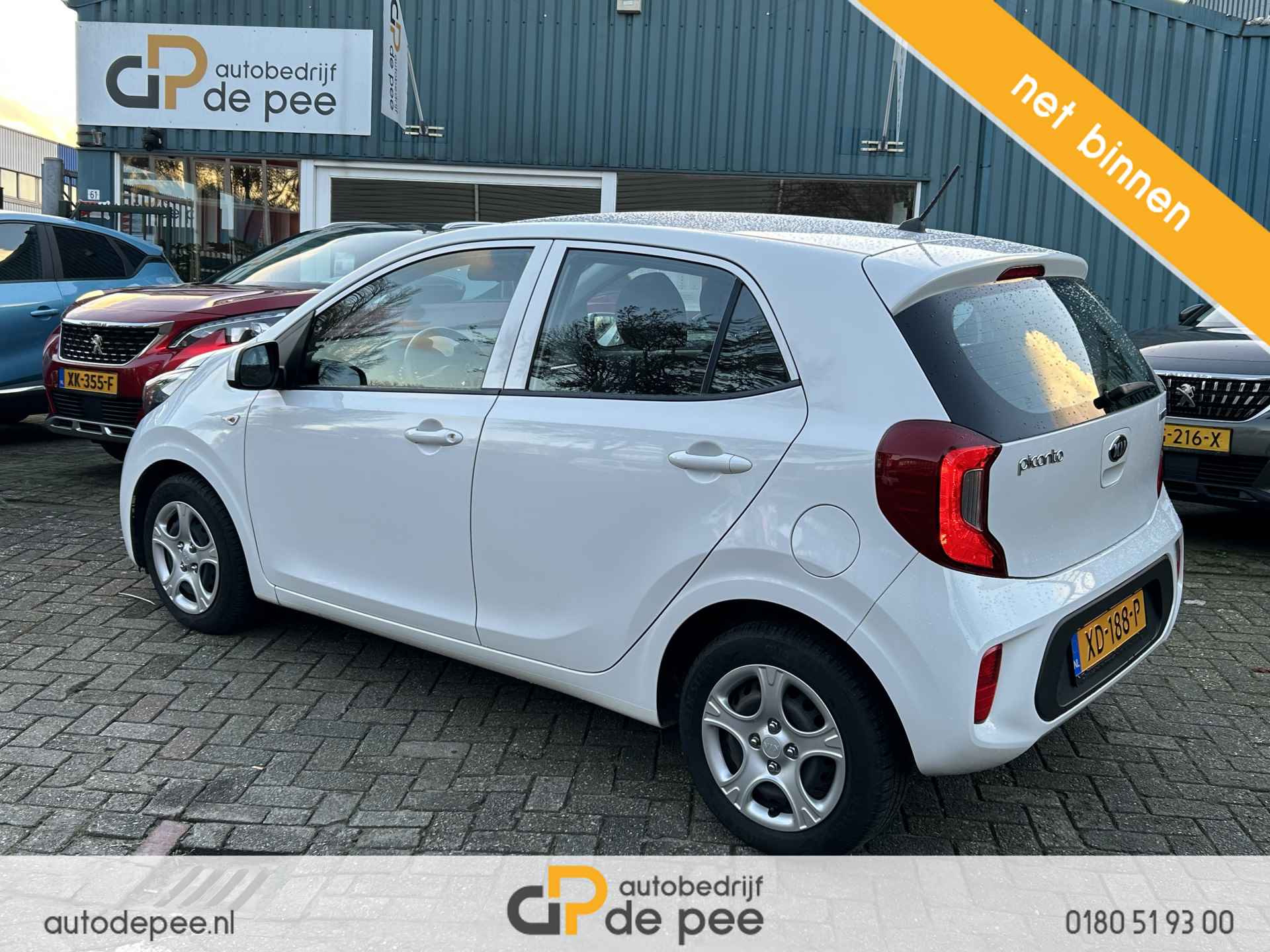 Kia Picanto 1.0 CVVT EconomyPlusLine GARANTIE/5-DEURS/AIRCO/BLUETOOTH/RADIO-USB/EL.RAMEN rijklaarprijs! - 13/15