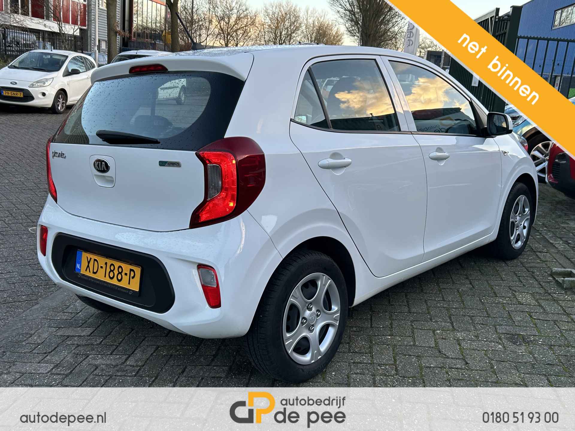 Kia Picanto 1.0 CVVT EconomyPlusLine GARANTIE/5-DEURS/AIRCO/BLUETOOTH/RADIO-USB/EL.RAMEN rijklaarprijs! - 14/15