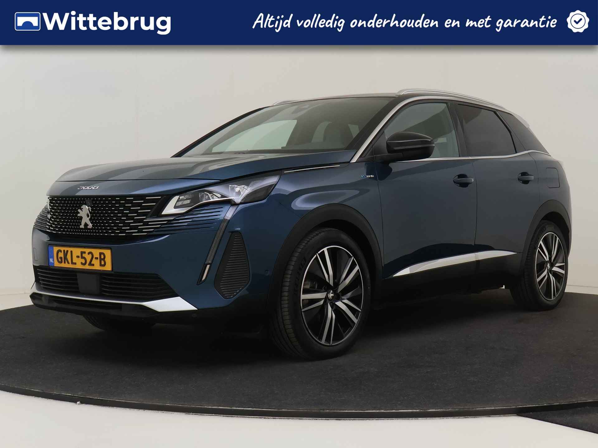 Peugeot 3008 1.6 HYbrid 225 Blue Lease GT Comfort stoelen + 19'' - 1/53