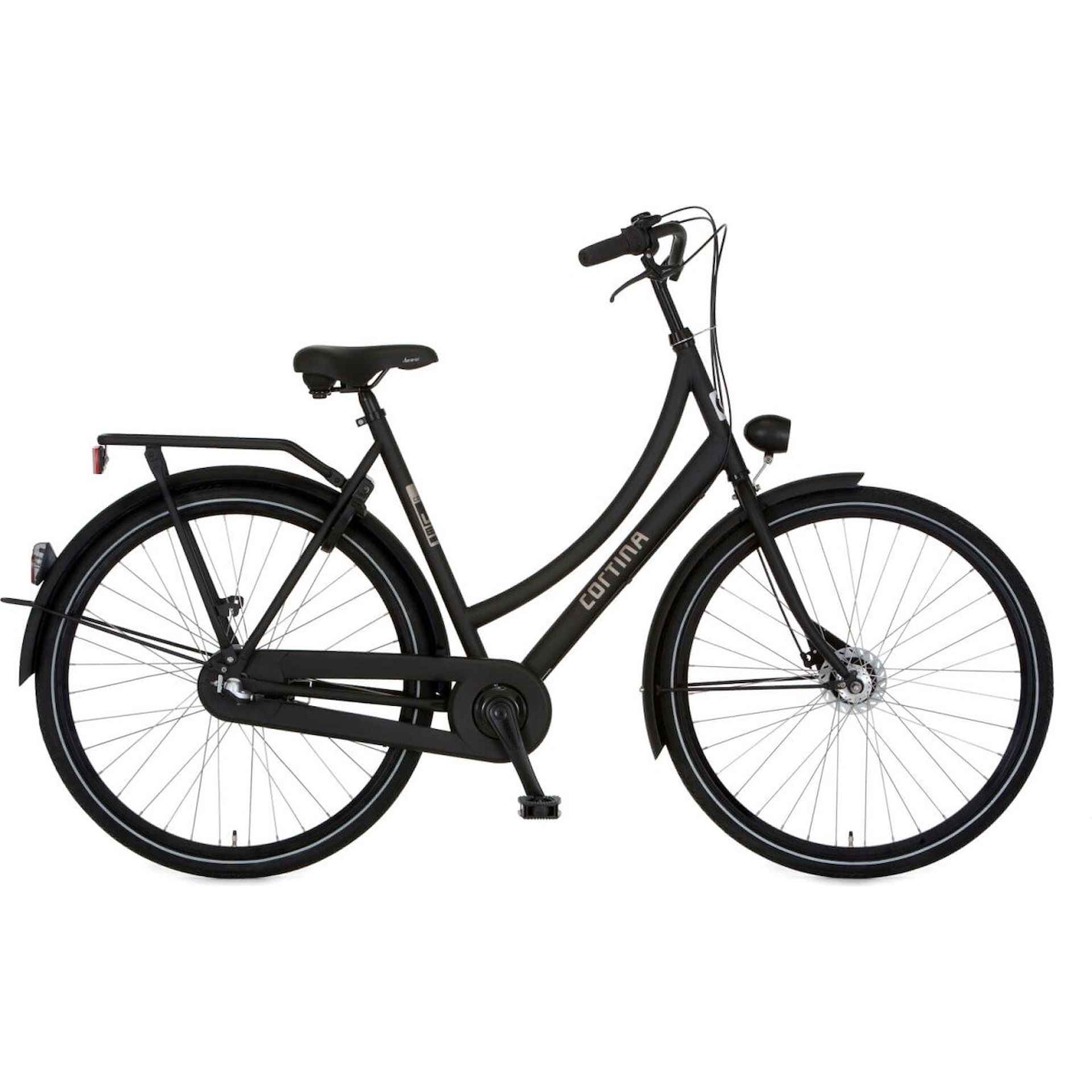 CORTINA Fiets Cortina U1 D57 Dames Zwart 57cm 2024 - 1/1