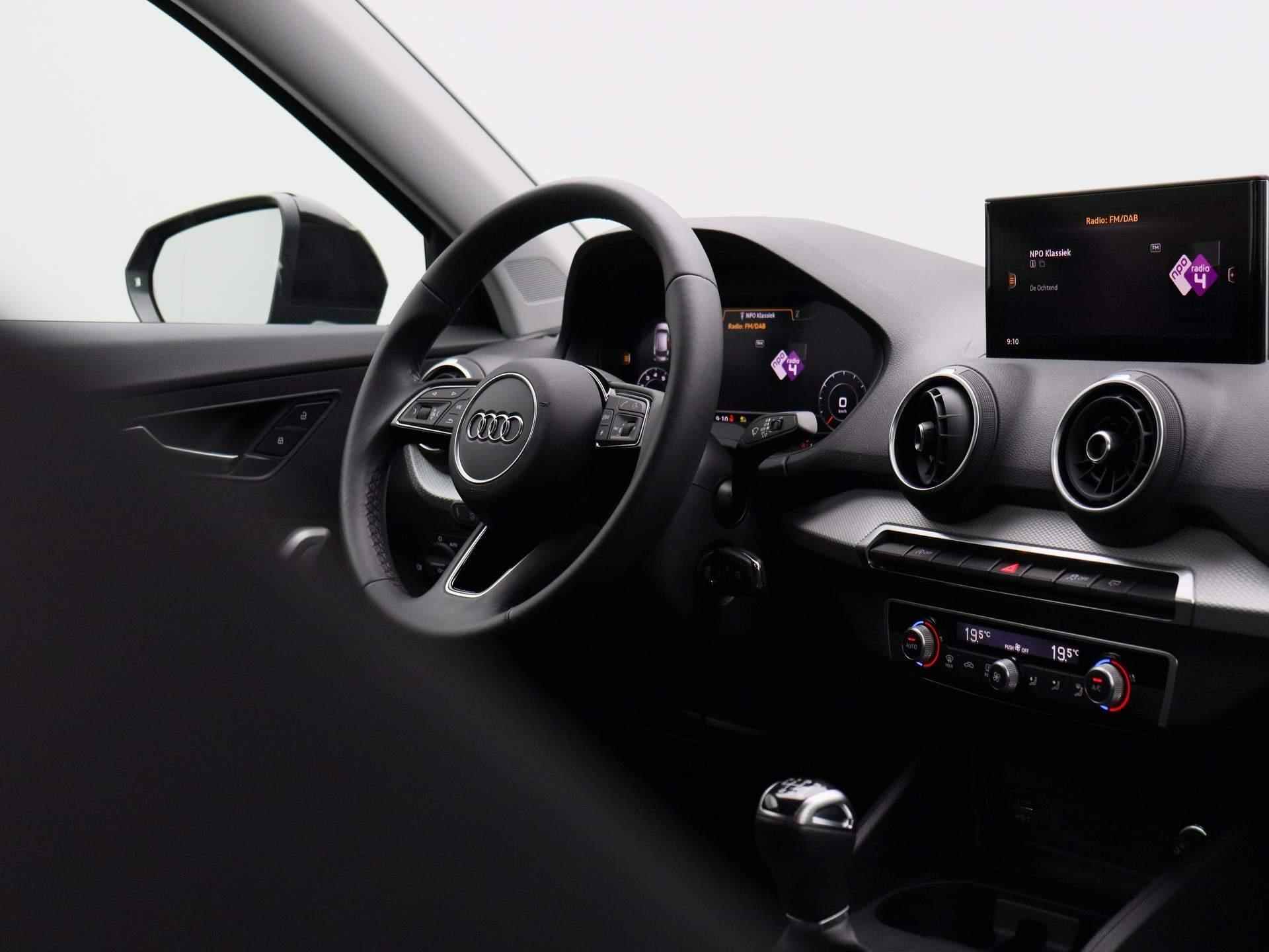 Audi Q2 30 TFSI Pro Line | LED Koplampen | Apple Carplay/Android Auto | Virtual Cockpit | Climate Control | Cruise Control | Parkeersensoren | Lichtmetalen velgen | Fabrieksgarantie | - 31/39