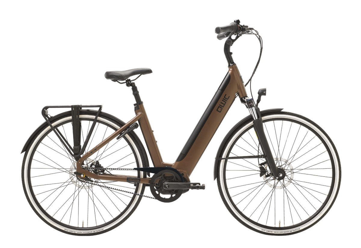 QWIC Premium i MN7+ Belt NR31 LEENFIETS Dames Walnut Brown 59cm XL 2021