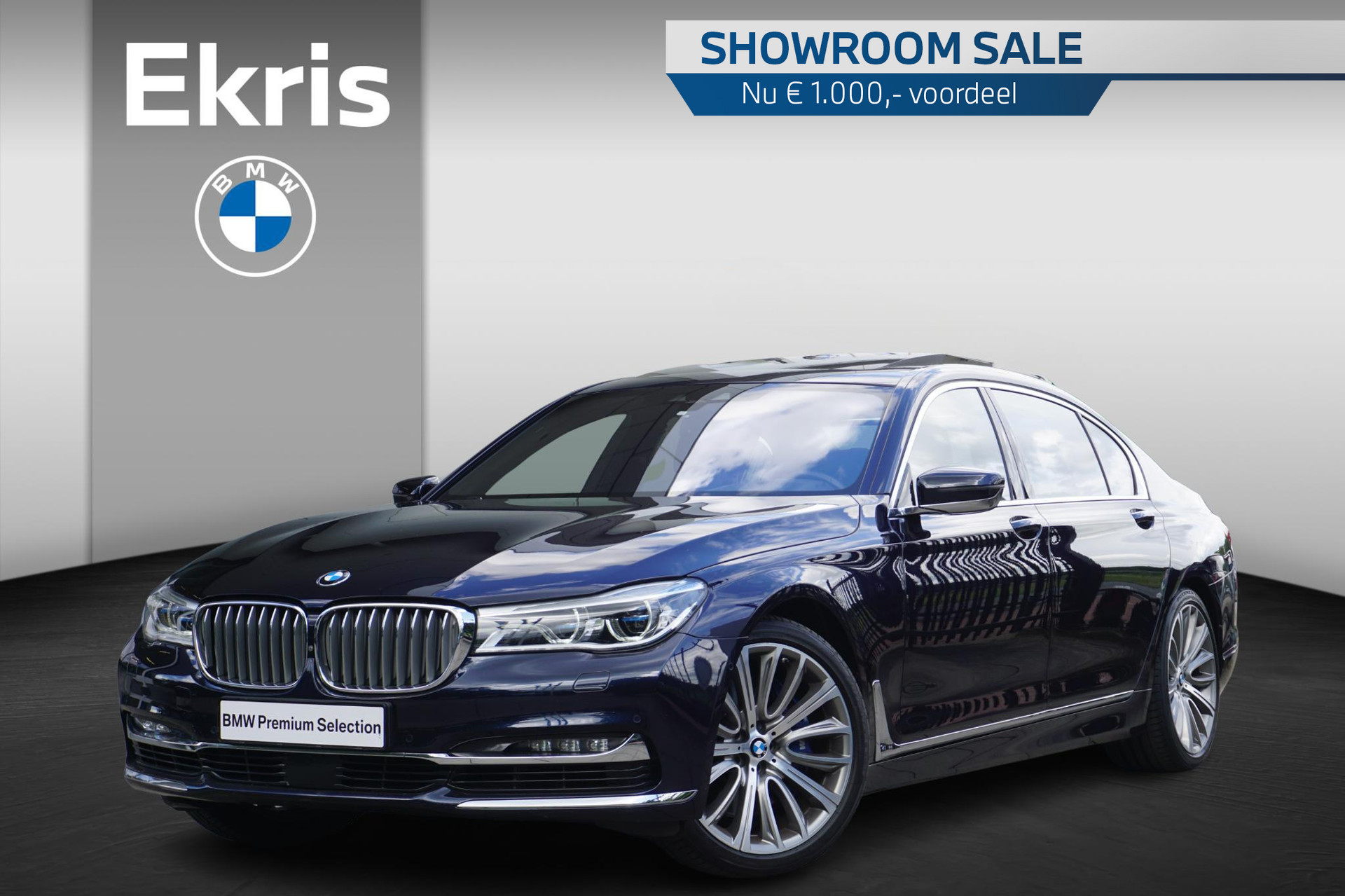 BMW 7 Serie Limousine 750Li xDrive Aut. High Executive / Pure Excellence / B&W Sound / Executive Lounge / Active Steering / Laserlight | Showroom Sale