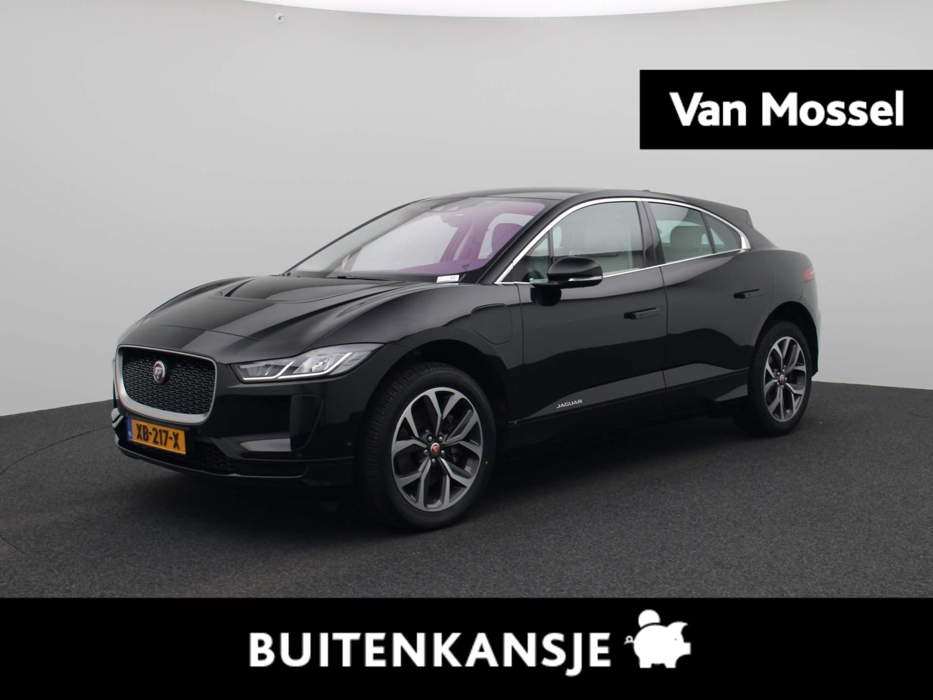 Jaguar I-PACE EV400 S 90 kWh | PANORAMADAK | LEDER | MERIDIAN AUDIO | NAVIGATIE | CLIMATE CONTROL | ACHTERUITRIJCAMERA | ELEKTRISCHE ACHTERKLEP | LED KOPLAMPEN | LANE ASSIST | STUURWIEL VERWARMD |