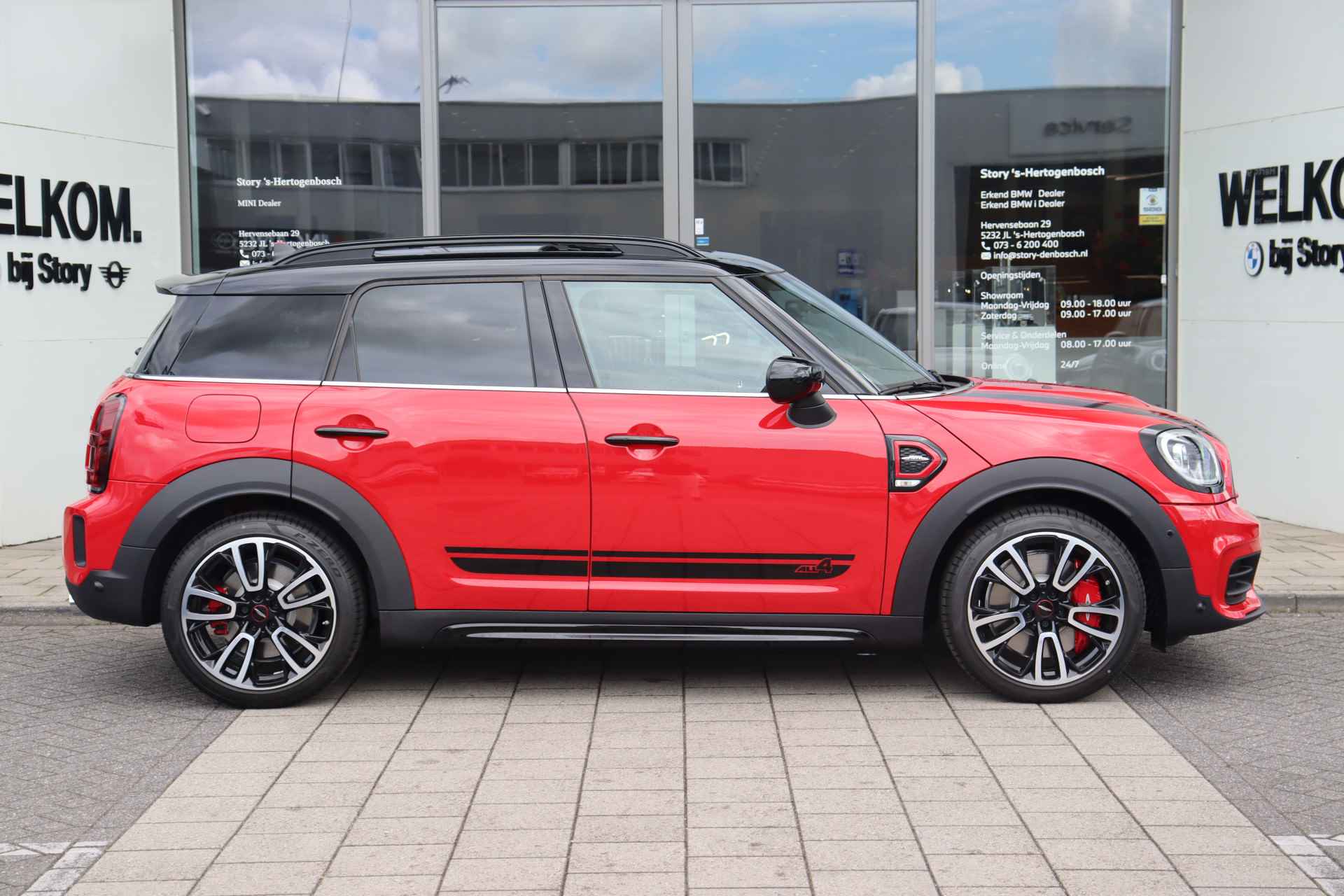 MINI Countryman John Cooper Works ALL4 Automaat / Premium Plus Pakket / Panoramadak / Achteruitrijcamera / Adaptieve LED / Active Cruise Control / Comfort Access - 10/35