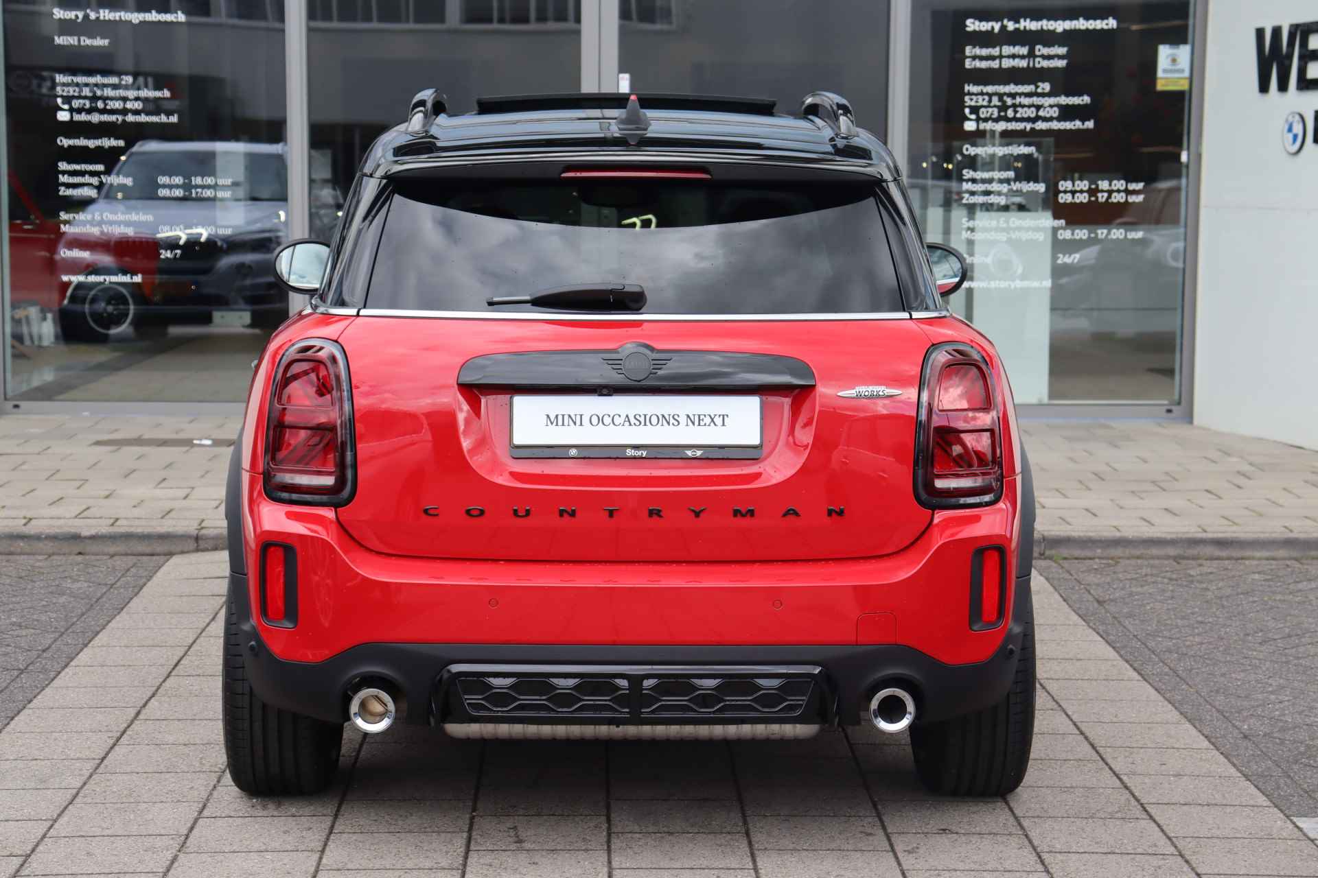 MINI Countryman John Cooper Works ALL4 Automaat / Premium Plus Pakket / Panoramadak / Achteruitrijcamera / Adaptieve LED / Active Cruise Control / Comfort Access - 11/35