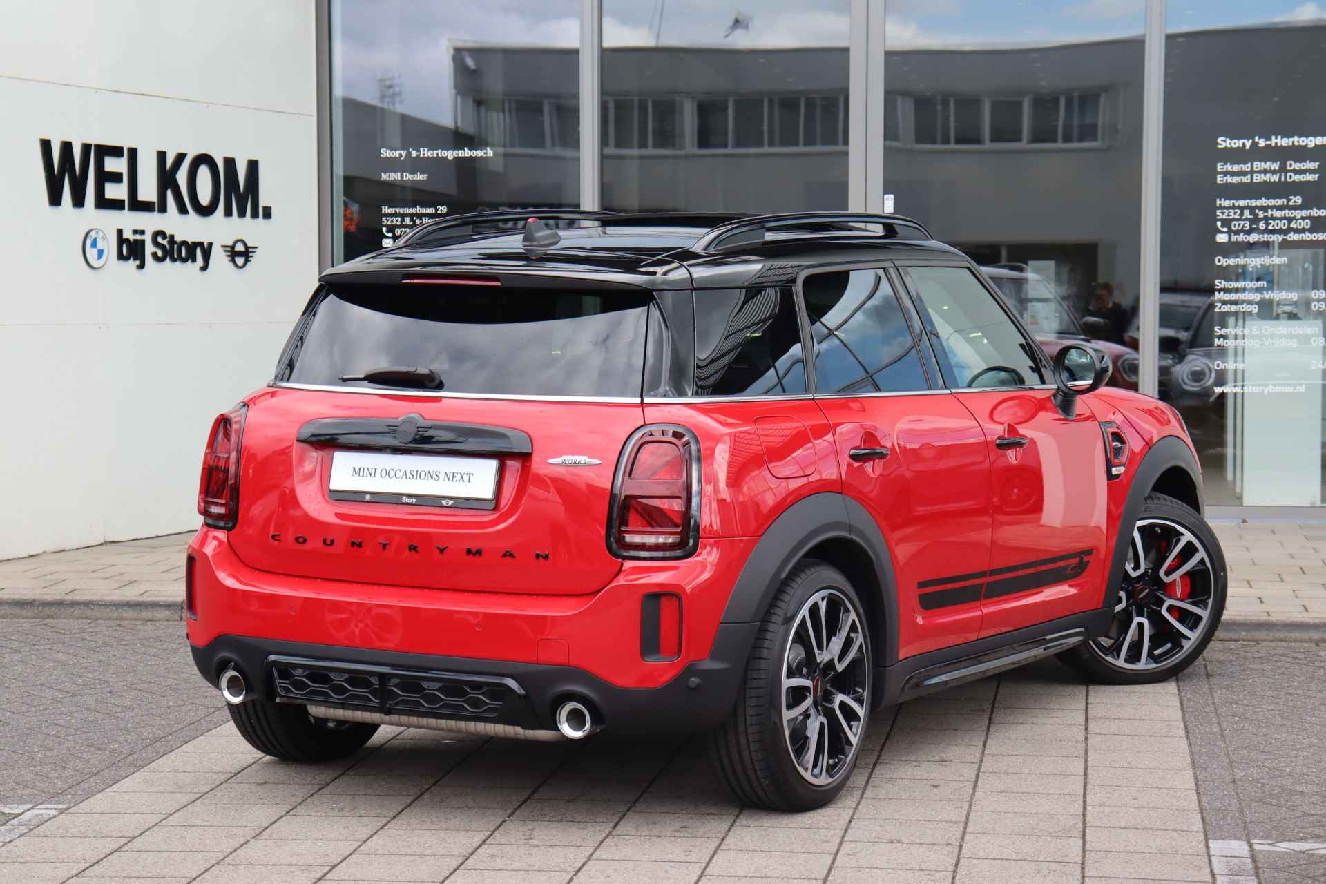 MINI Countryman John Cooper Works ALL4 Automaat / Premium Plus Pakket / Panoramadak / Achteruitrijcamera / Adaptieve LED / Active Cruise Control / Comfort Access - 12/35