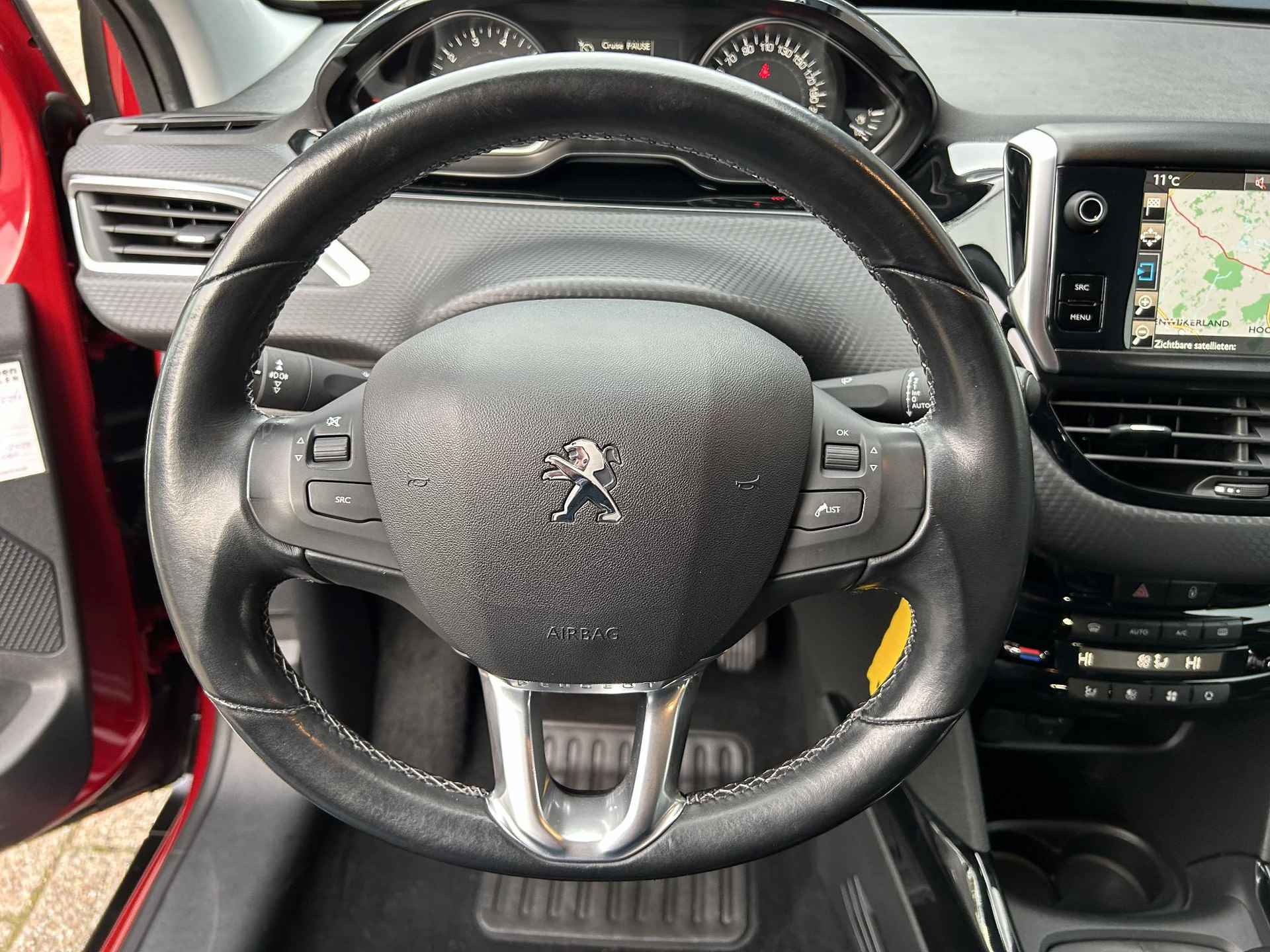 Peugeot 2008 1.2 Turbo 110 PK Allure | Navigatie | Hoge Zitpositie | Climate Control | Cruise Control | Parkeersensoren | Lichtmetalen Velgen 16" | Half Lederen Bekleding | Dakrails | Mistlampen | - 12/45