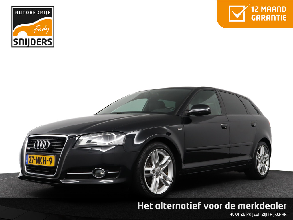 Audi A3 Sportback 1.2 TFSI Ambition Pro Line 3x S-LINE - Orig.NL 100% Onderhouden! | Navigatie Plus | Xenon | Cruise Control | Leer | Climatronic - RIJKLAAR + 12 MND GARANTIE