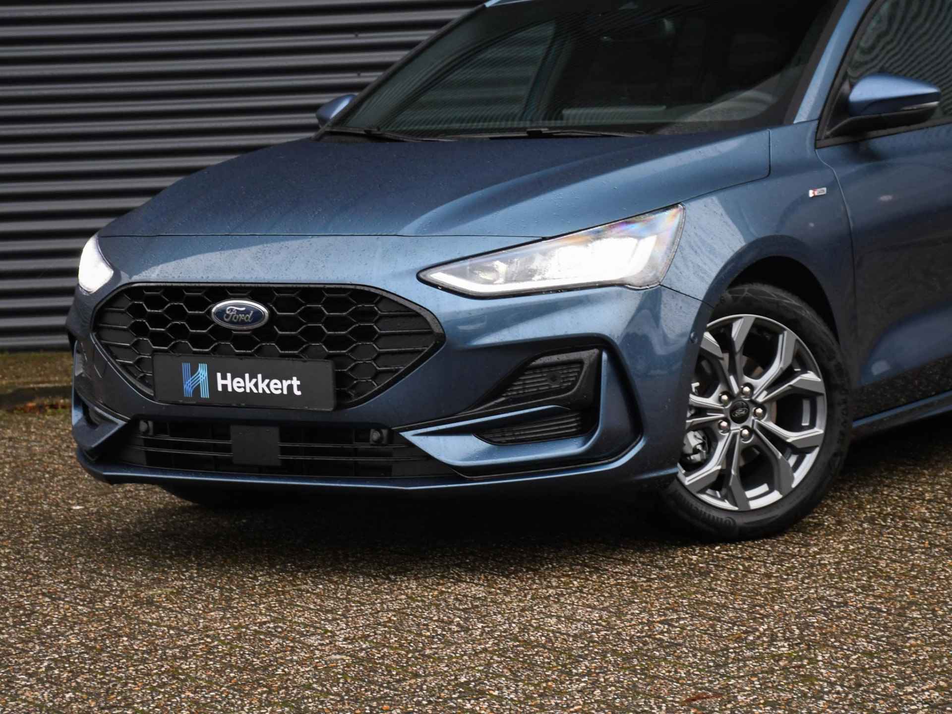 Ford Focus Wagon ST Line 1.0 EcoBoost Hybrid 125pk ADAPT. CRUISE | 17''LM | PDC + CAM. | DAB | DODE HOEK | WINTER PACK - 2/31