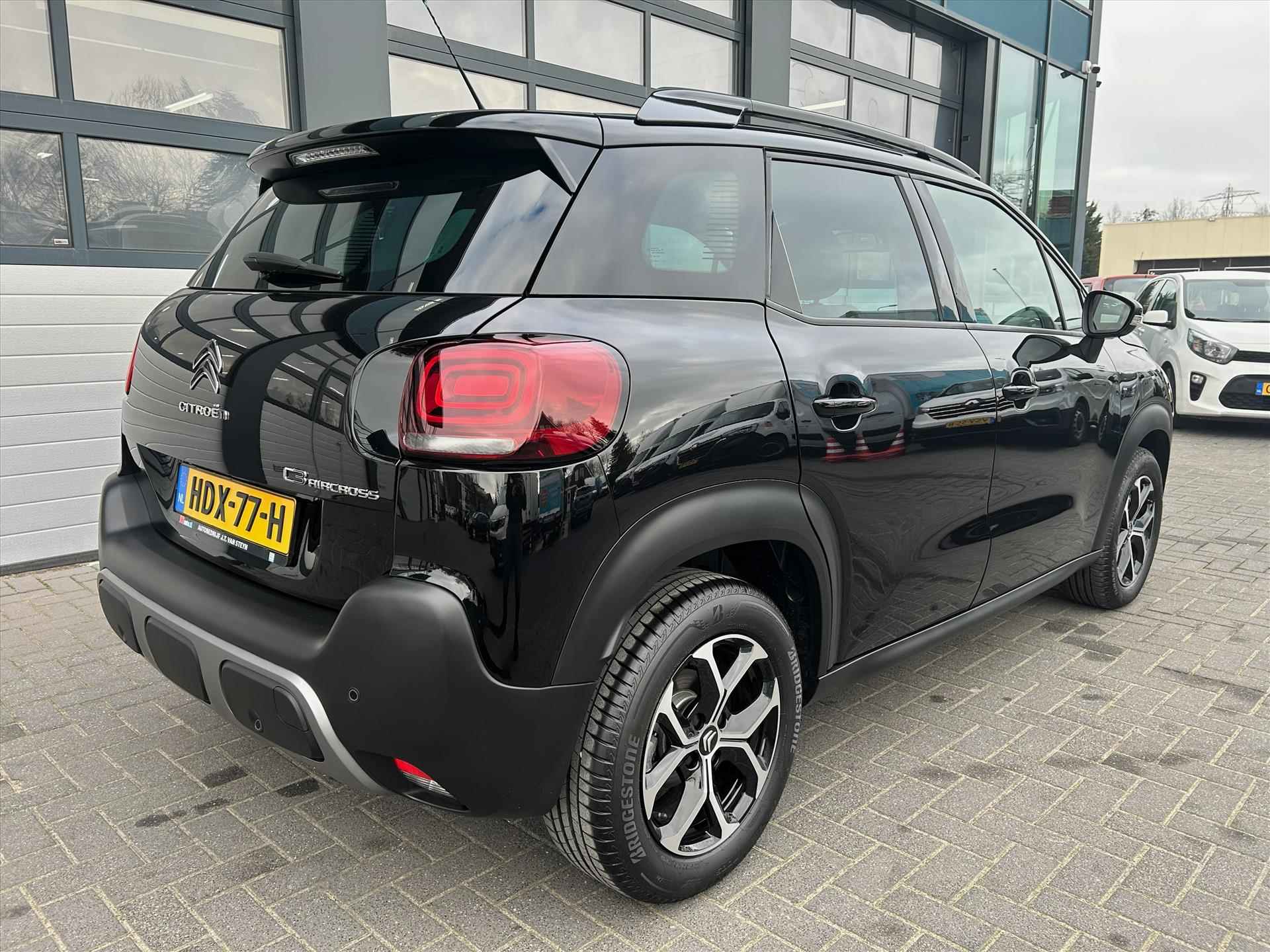 Citroen C3 Aircross 1.2 S&S 130pk, Carplay, Leder, Stoelverw. HUD - 12/39