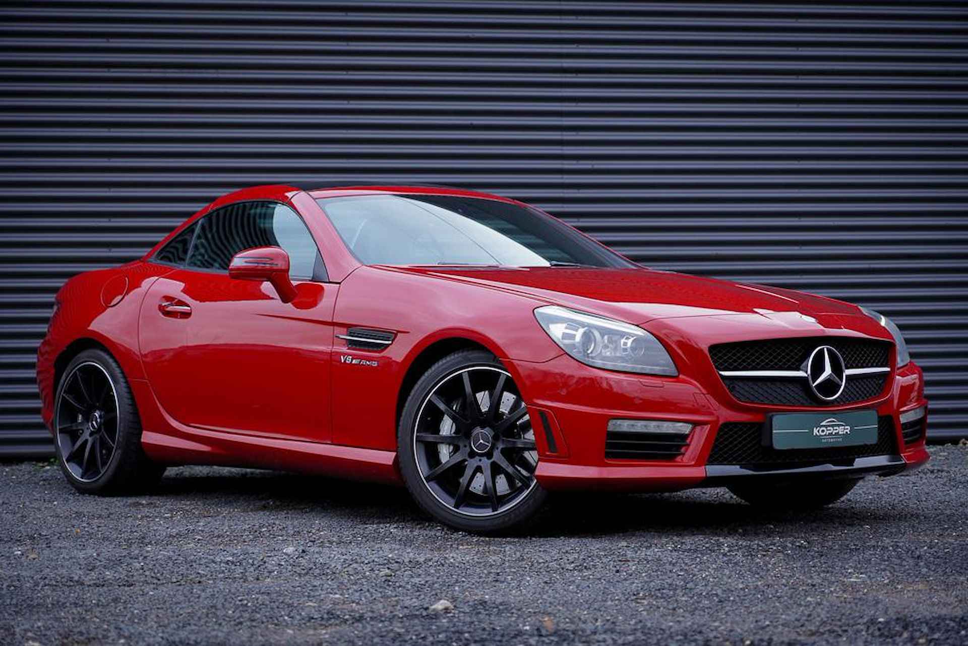 Mercedes-Benz SLK-klasse AMG 55 / Opal Red / Performance Package / Pano - 12/54