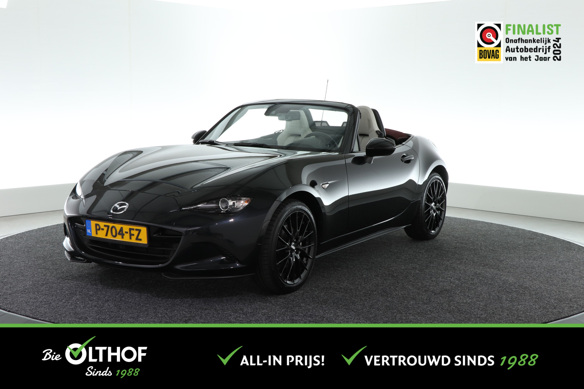 Mazda MX-5 2.0 SkyActiv-G 184 Signature / CAMERA / CARPLAY / CRUISE / STOELVERW. /