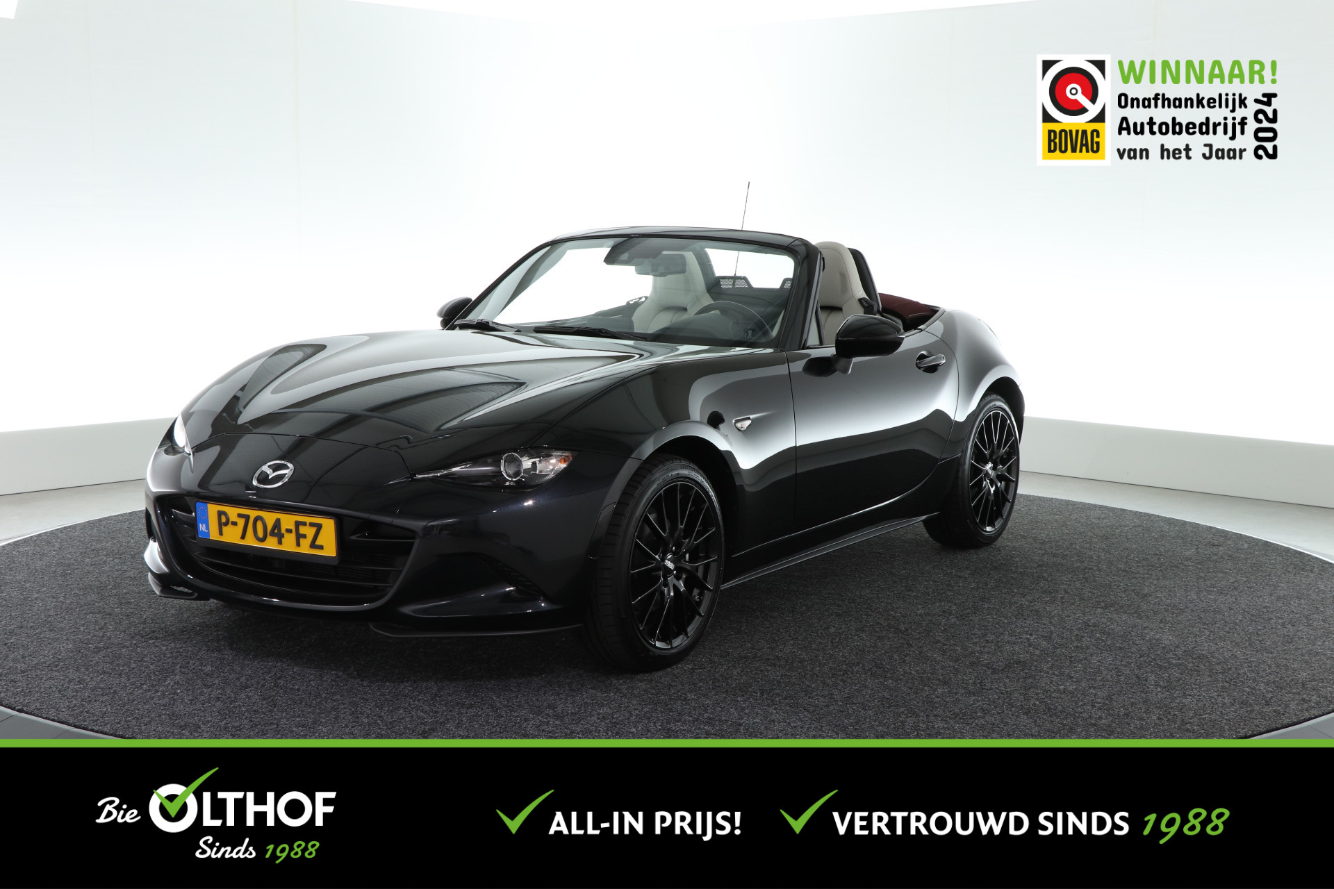 Mazda MX-5 2.0 SkyActiv-G 184 Signature / CAMERA / CARPLAY / CRUISE / STOELVERW. /