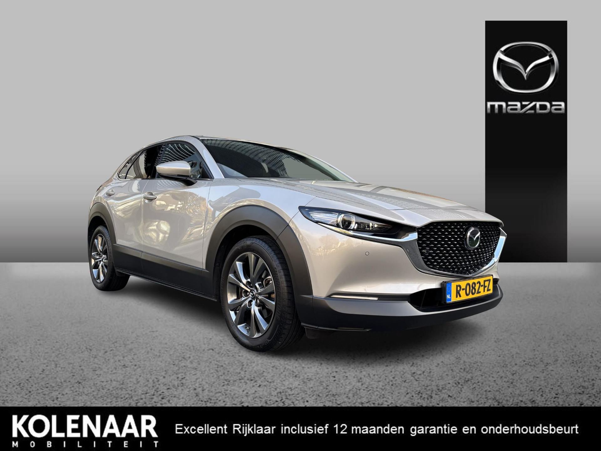 Mazda CX-30 Automaat 2.0 e-Sky-X 186 Luxury /1e eigenaar/Dealeronderhouden/Afn. Trekhaak/Navi/HUD/Adaptive/ECC/Keyless/Leder/CarPlay