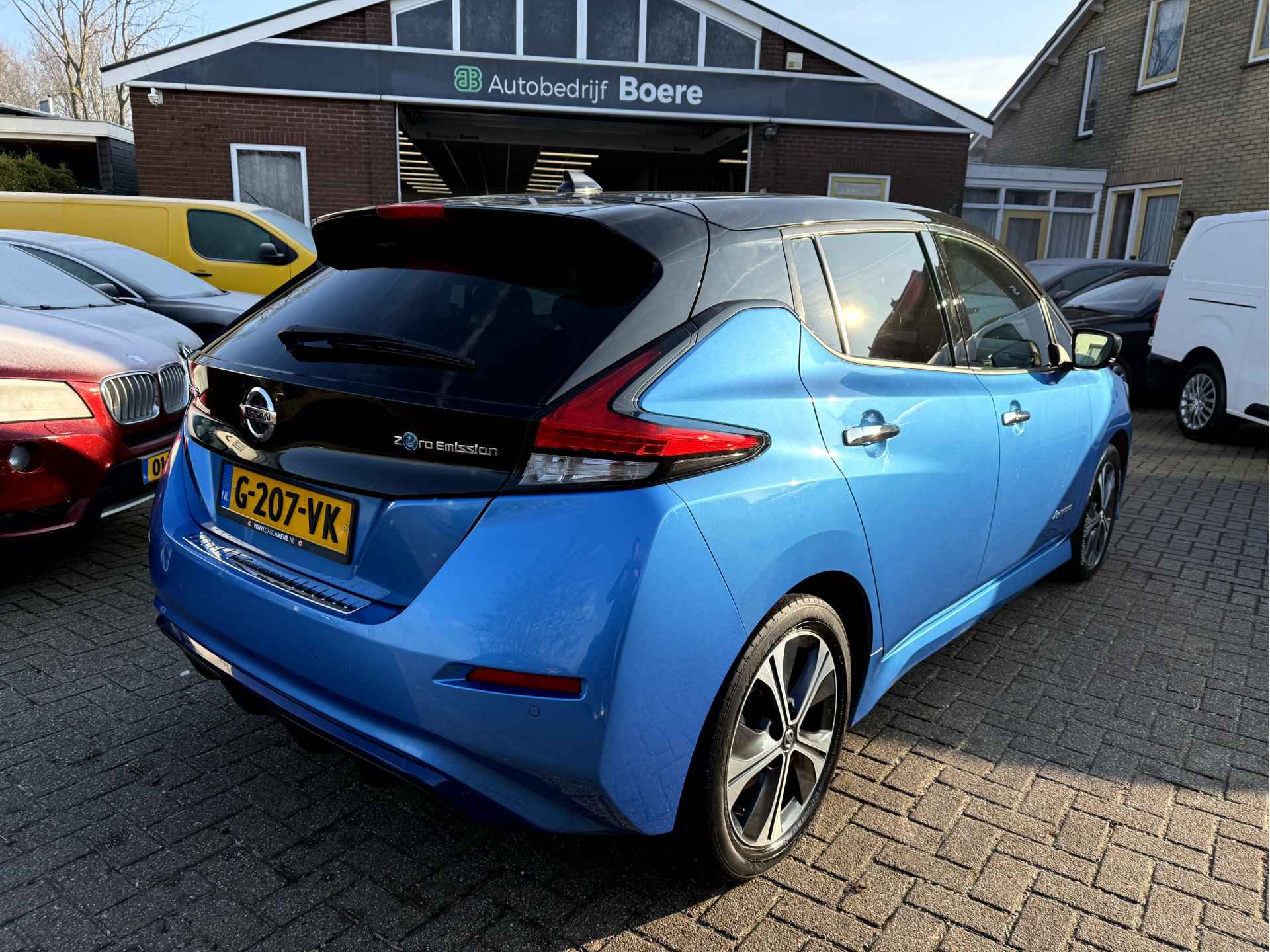 Nissan Leaf Tekna 40 kWh Leer,  Camera, Stoelverwarming - 4/29