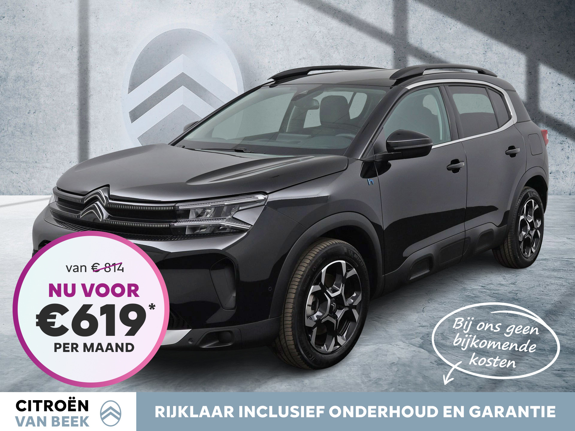 Citroën C5 Aircross Plug-in Hybrid 225pk Automaat Plus | Rijklaar | Alcantara | Adaptive Cruise Control | Camera |